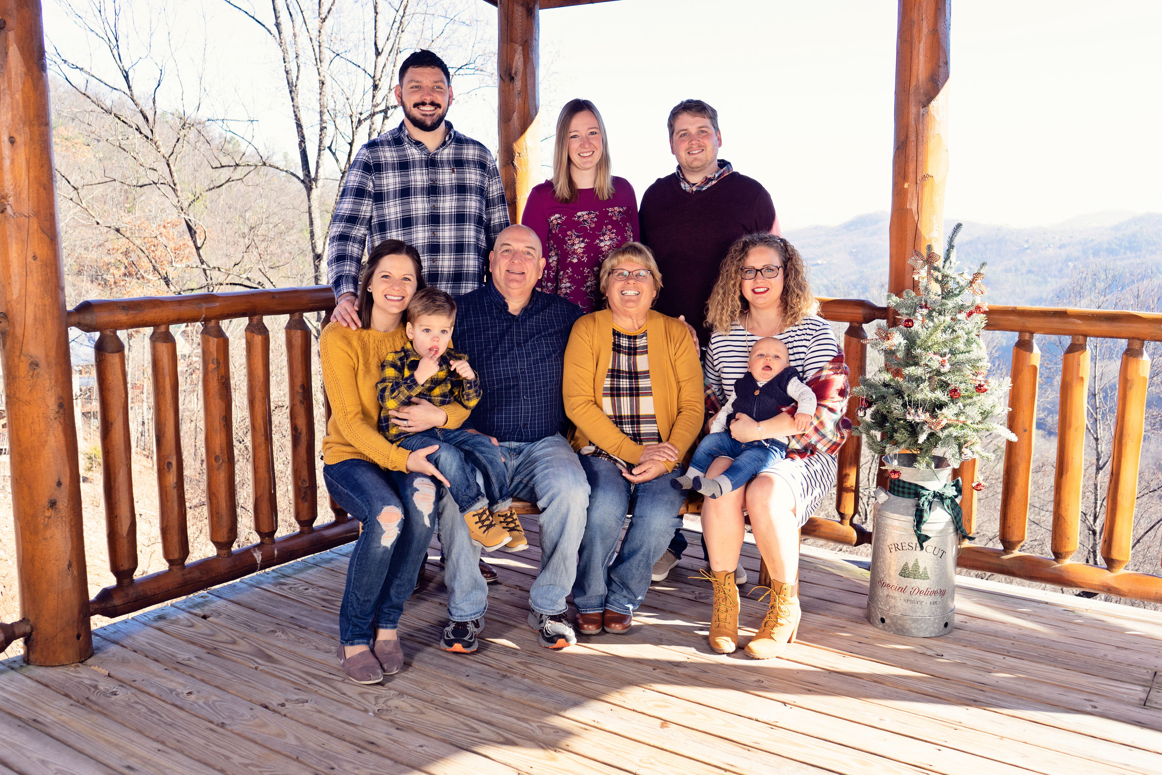 Smoky Mountain Family Reunion Photography