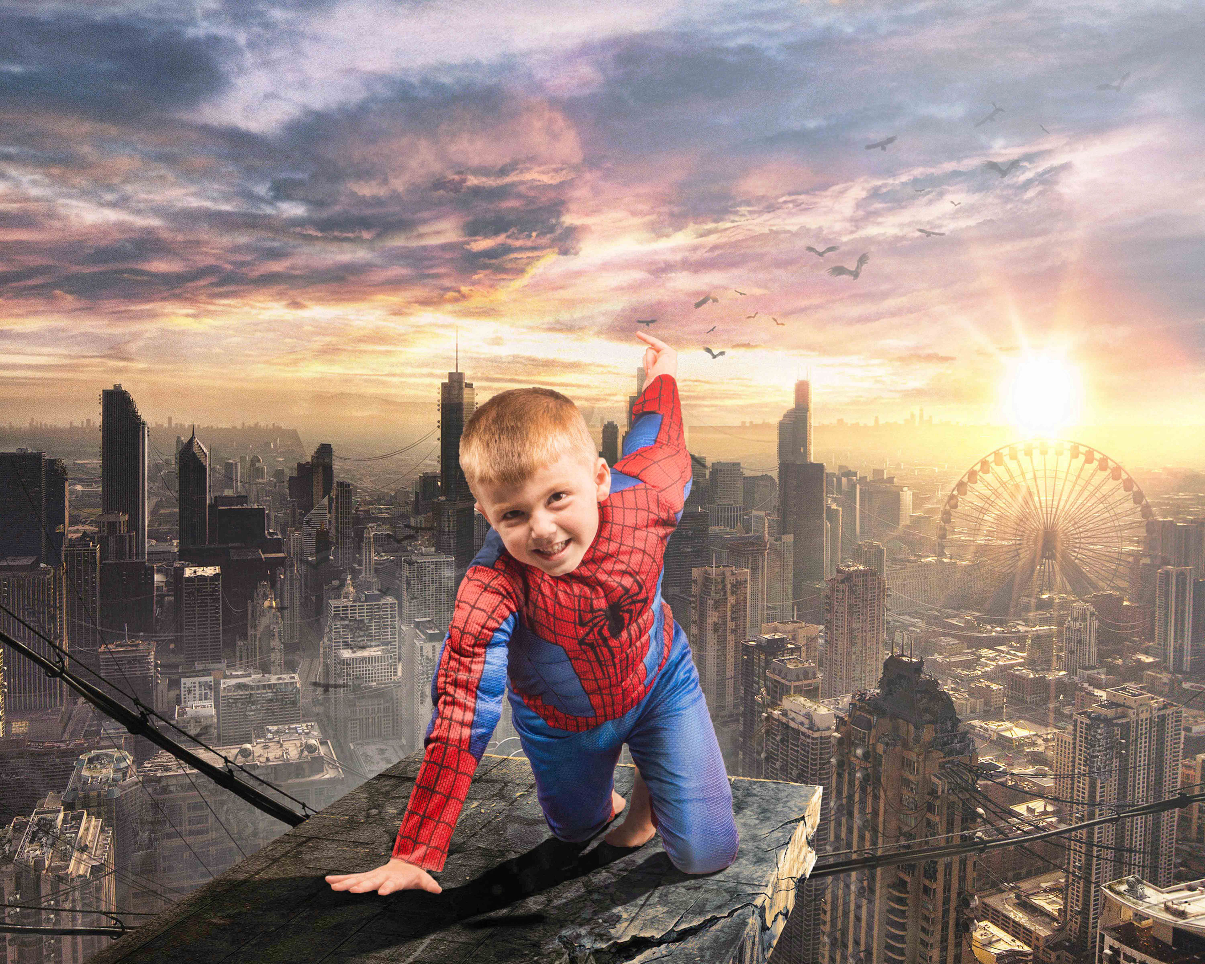 Knoxville Superhero Photography