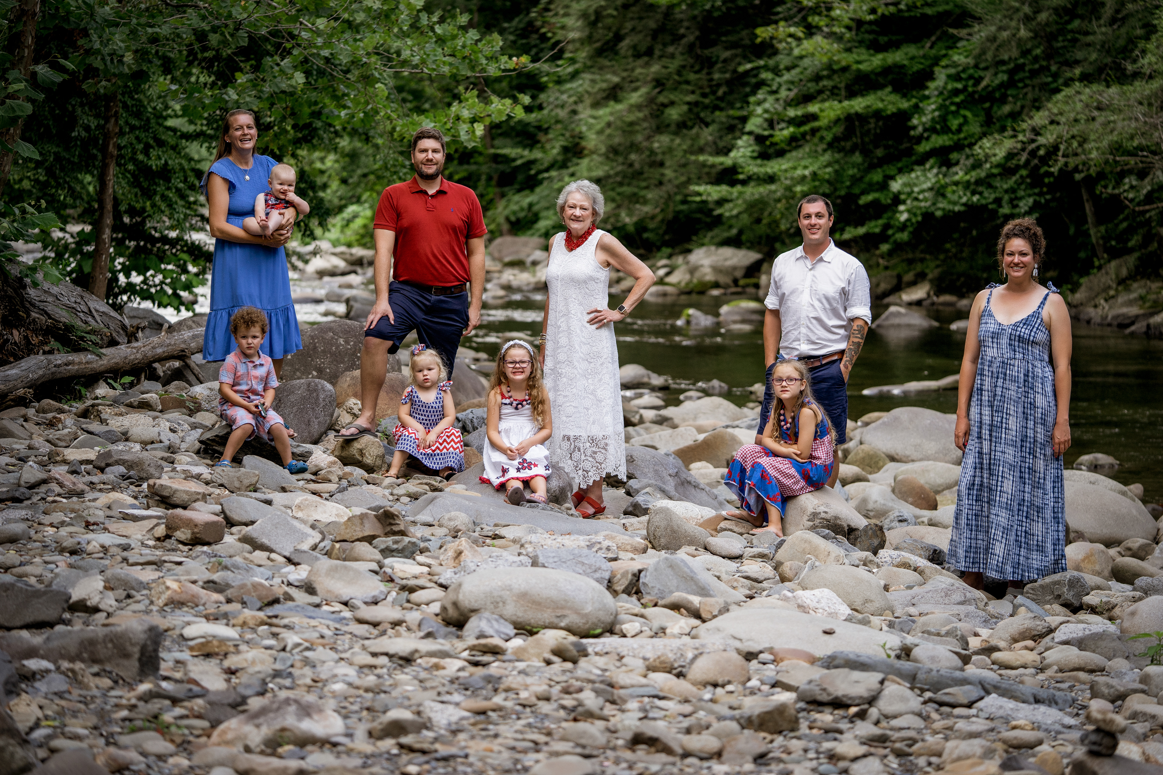 Smoky Mountain Family Reunion Photographer