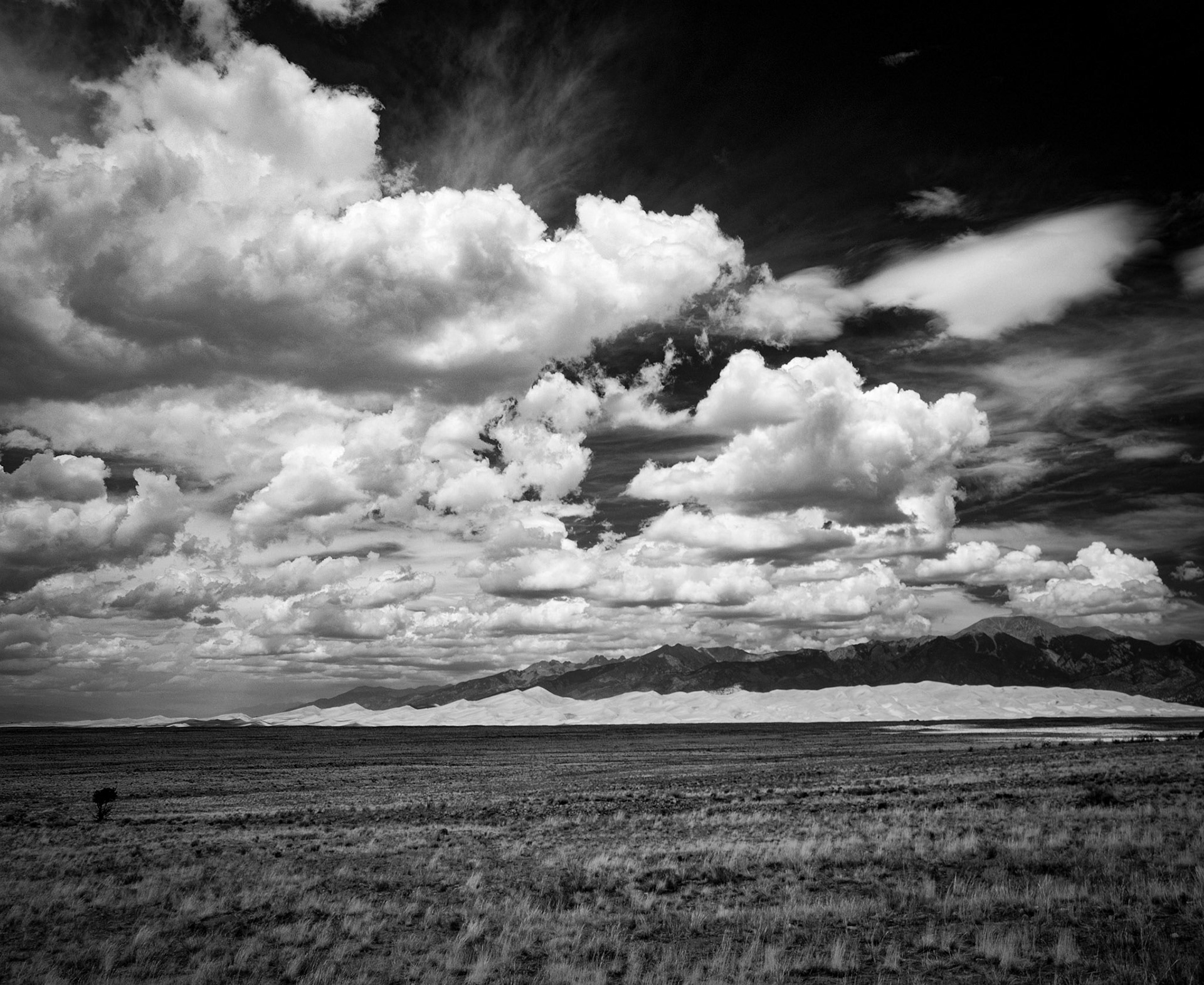 Clouds over Great Sand Dunes
