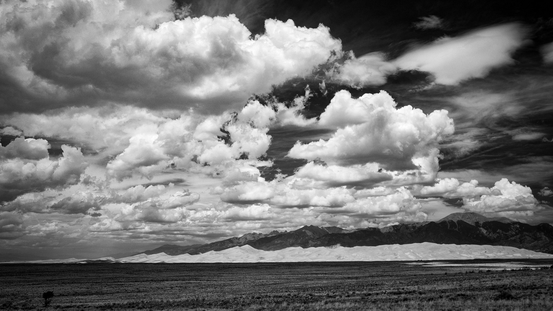 Clouds over Great Sand Dunes