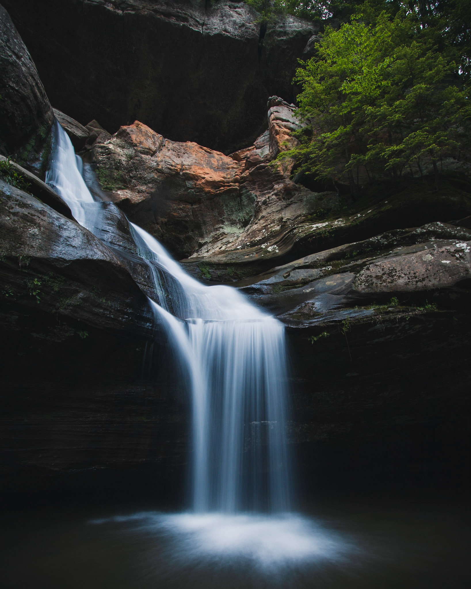 Cedar Falls, Hocking Hills State Park, Ohio, USA.