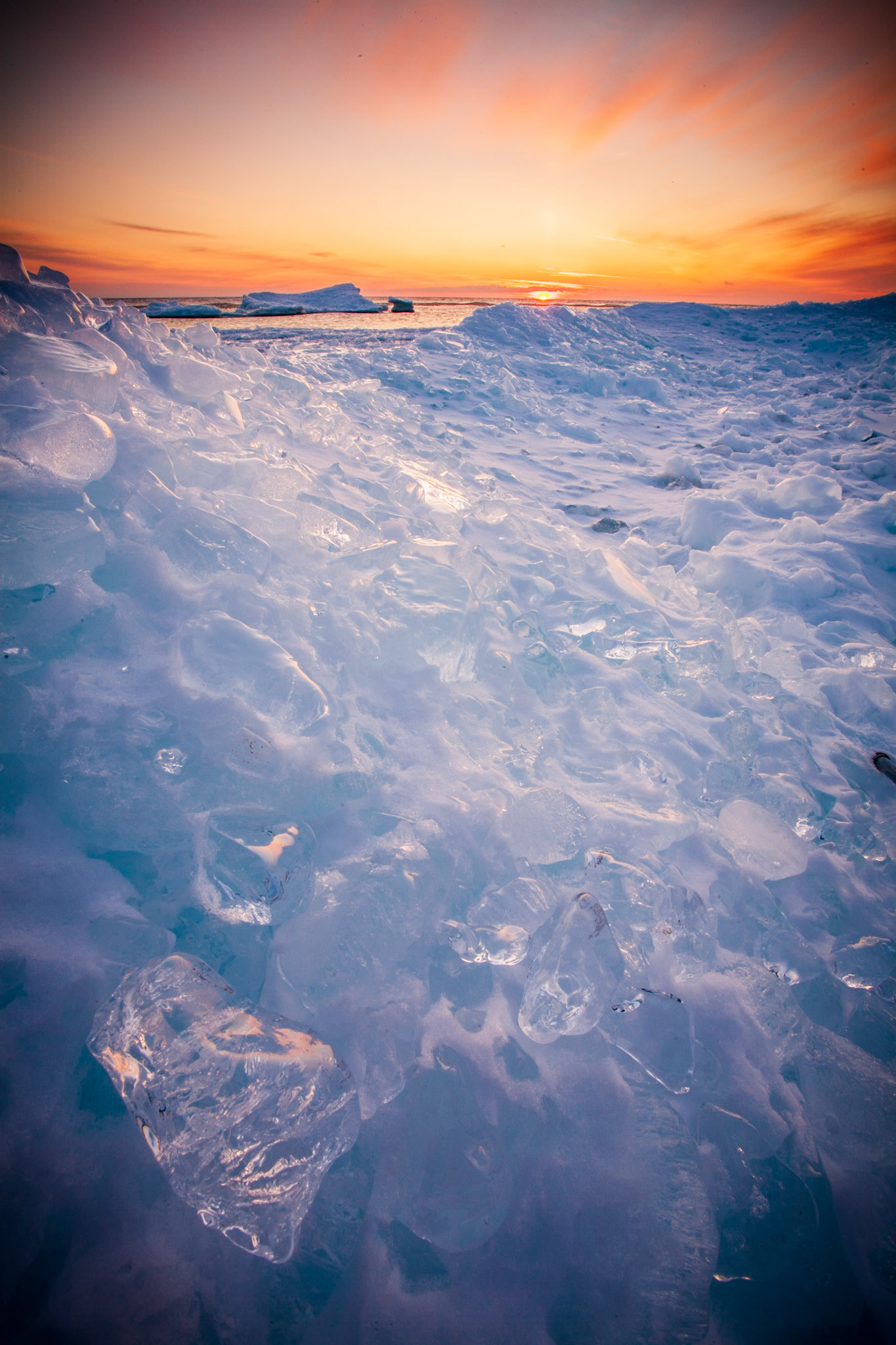 Ice at Seul Choix Point