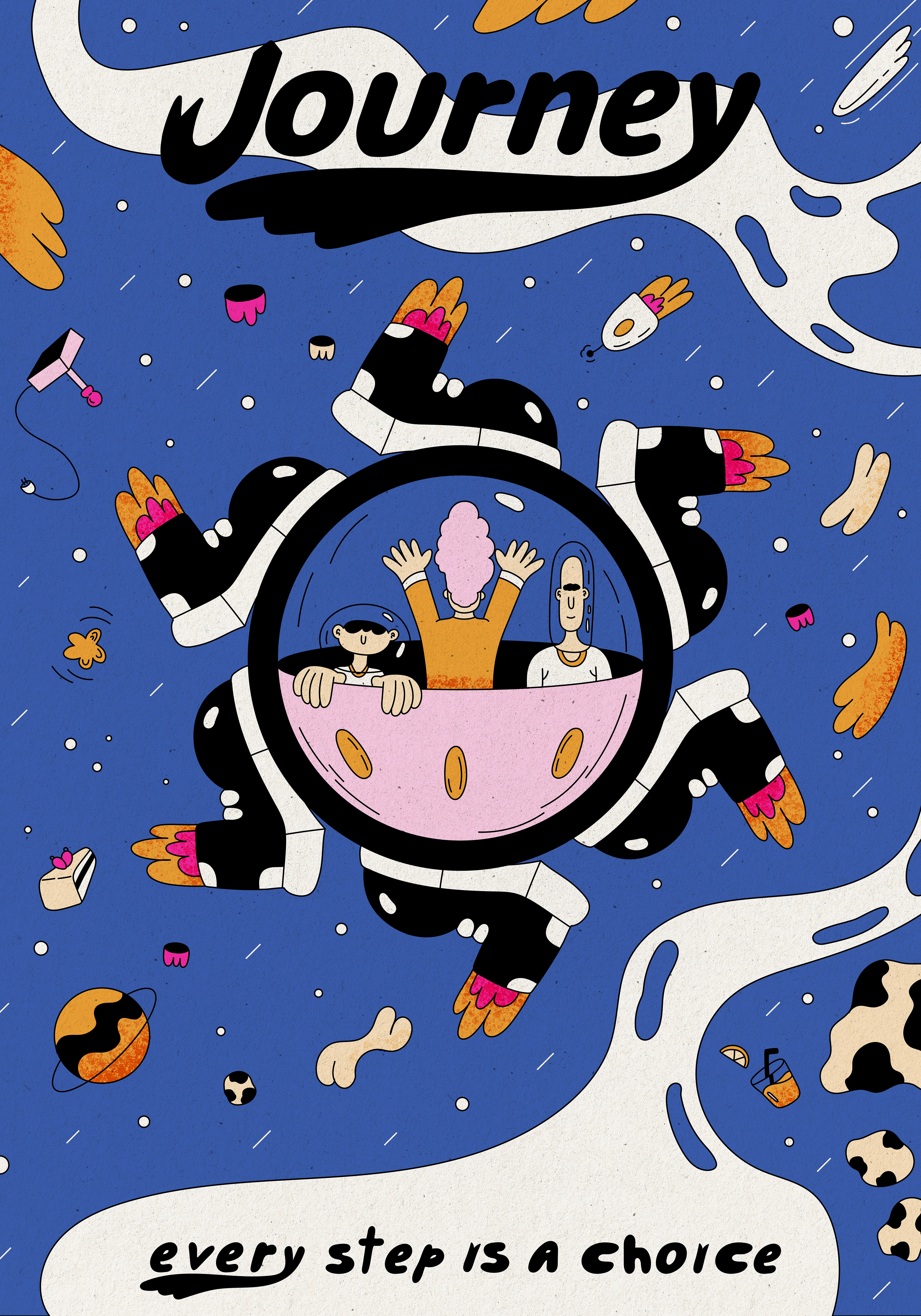 Street poster — campaign variation