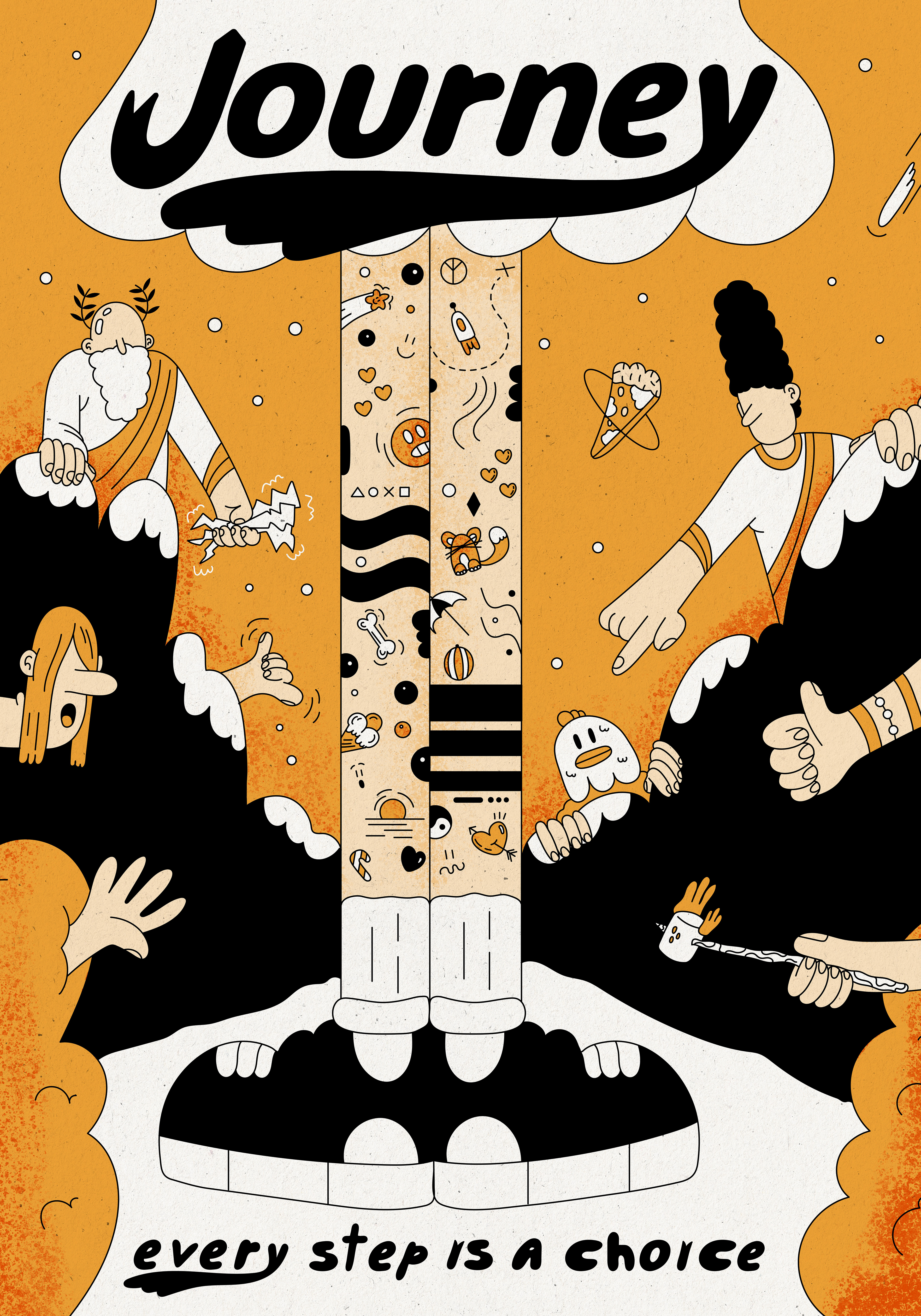 Street poster — key visual advertising campaign for ROVE