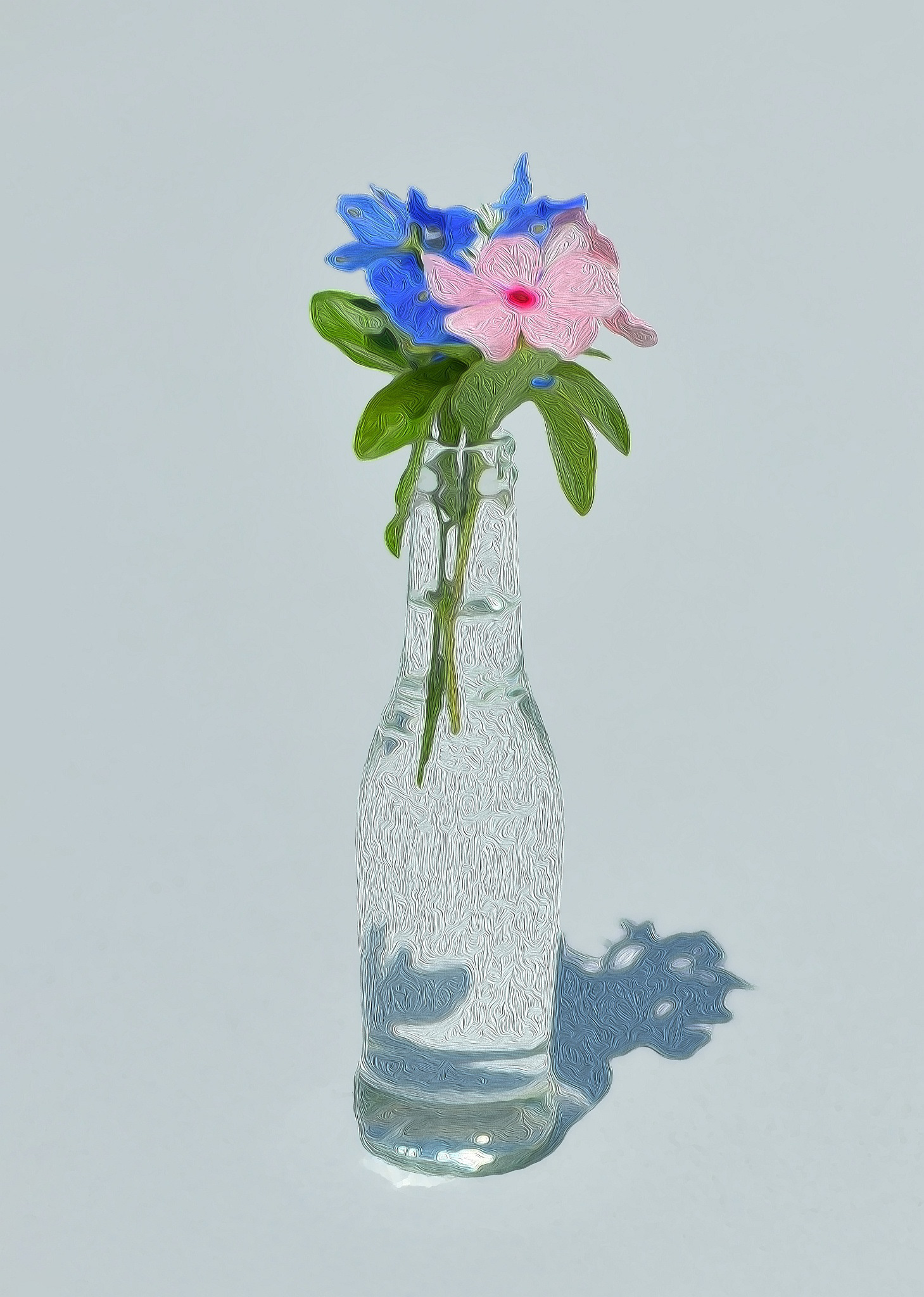 Plastic Flower 1st Looks like Art