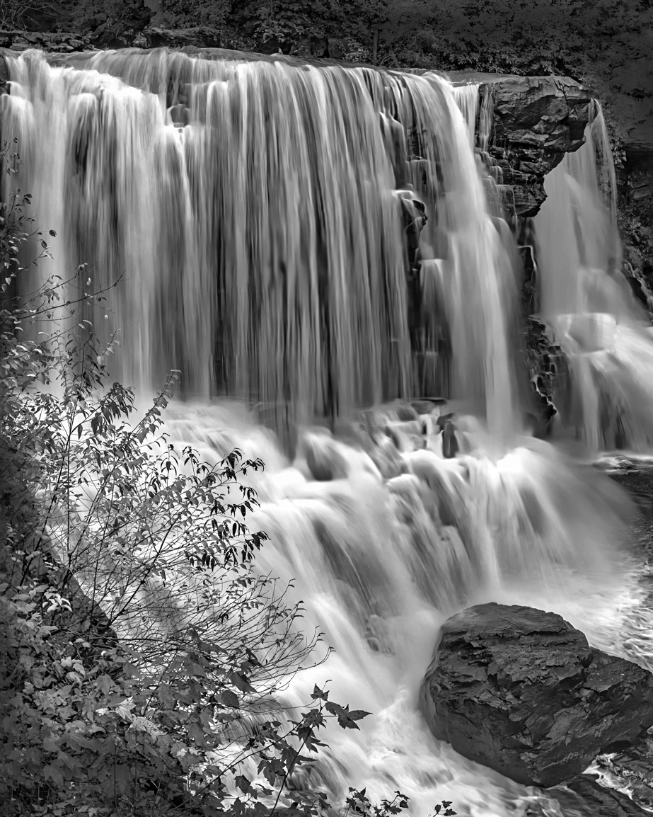 Blackwater Falls 2nd Mono Print