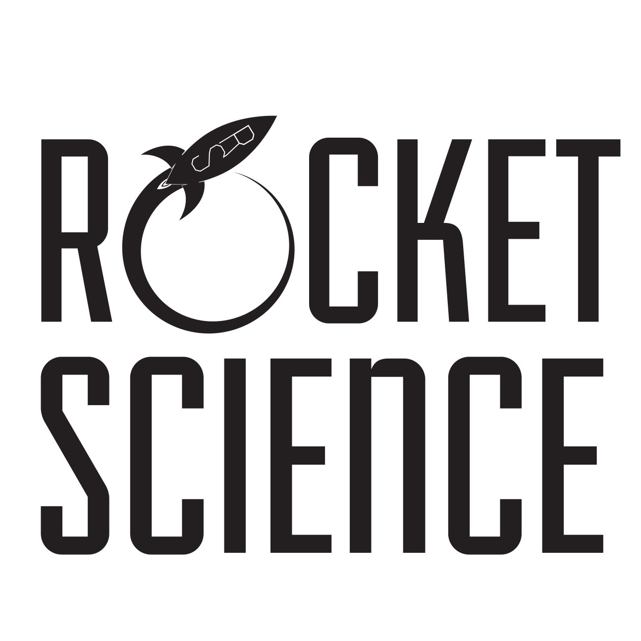 Rocket Science Glass Logo Concept