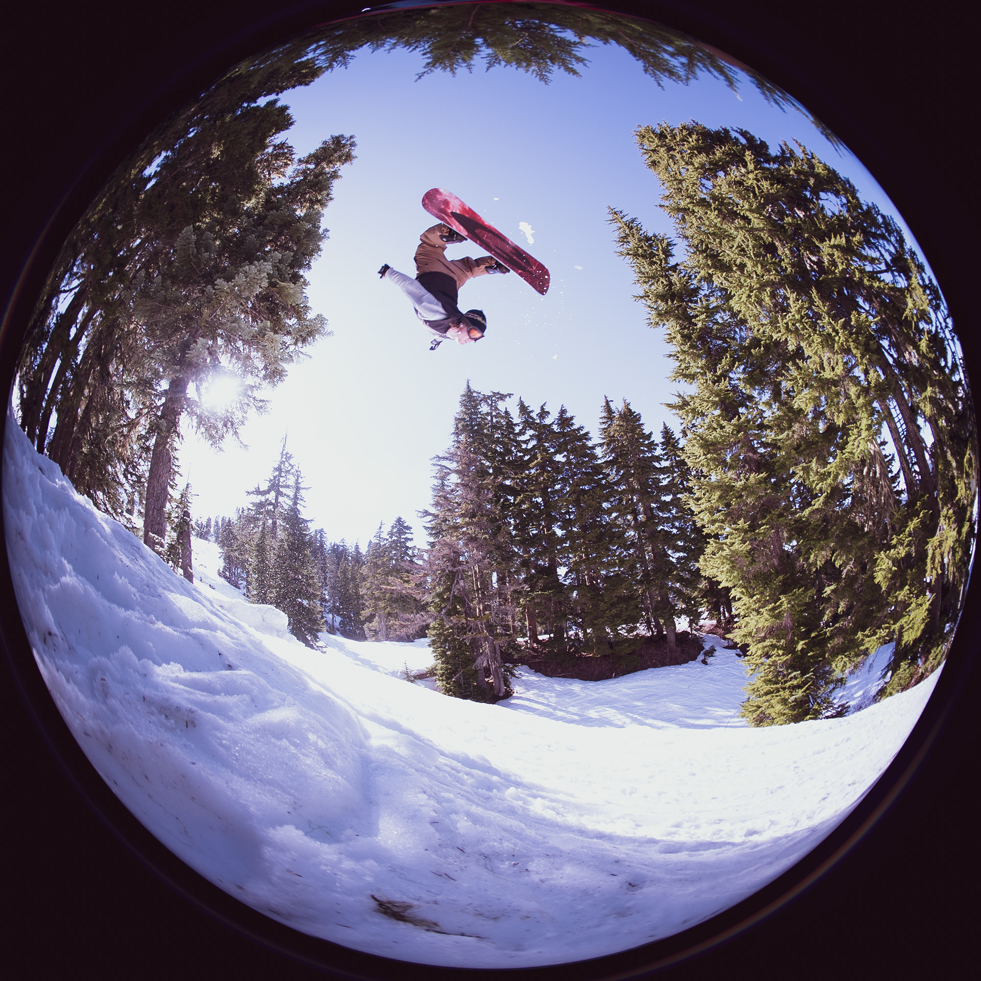 Nick Mackenzie, backflip over Jamie Lynn jump, Mt. Baker.