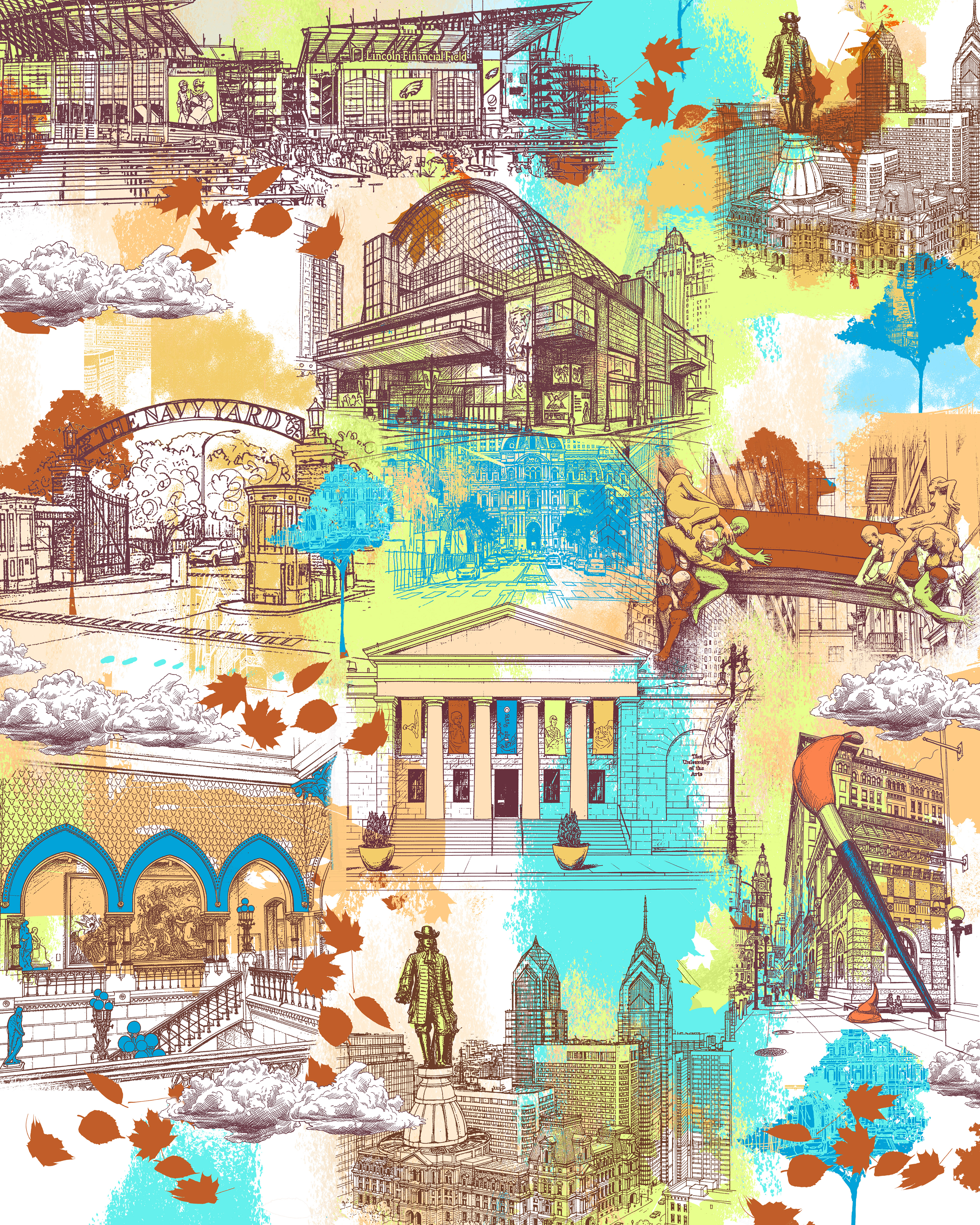 FALL - $100 for archival print