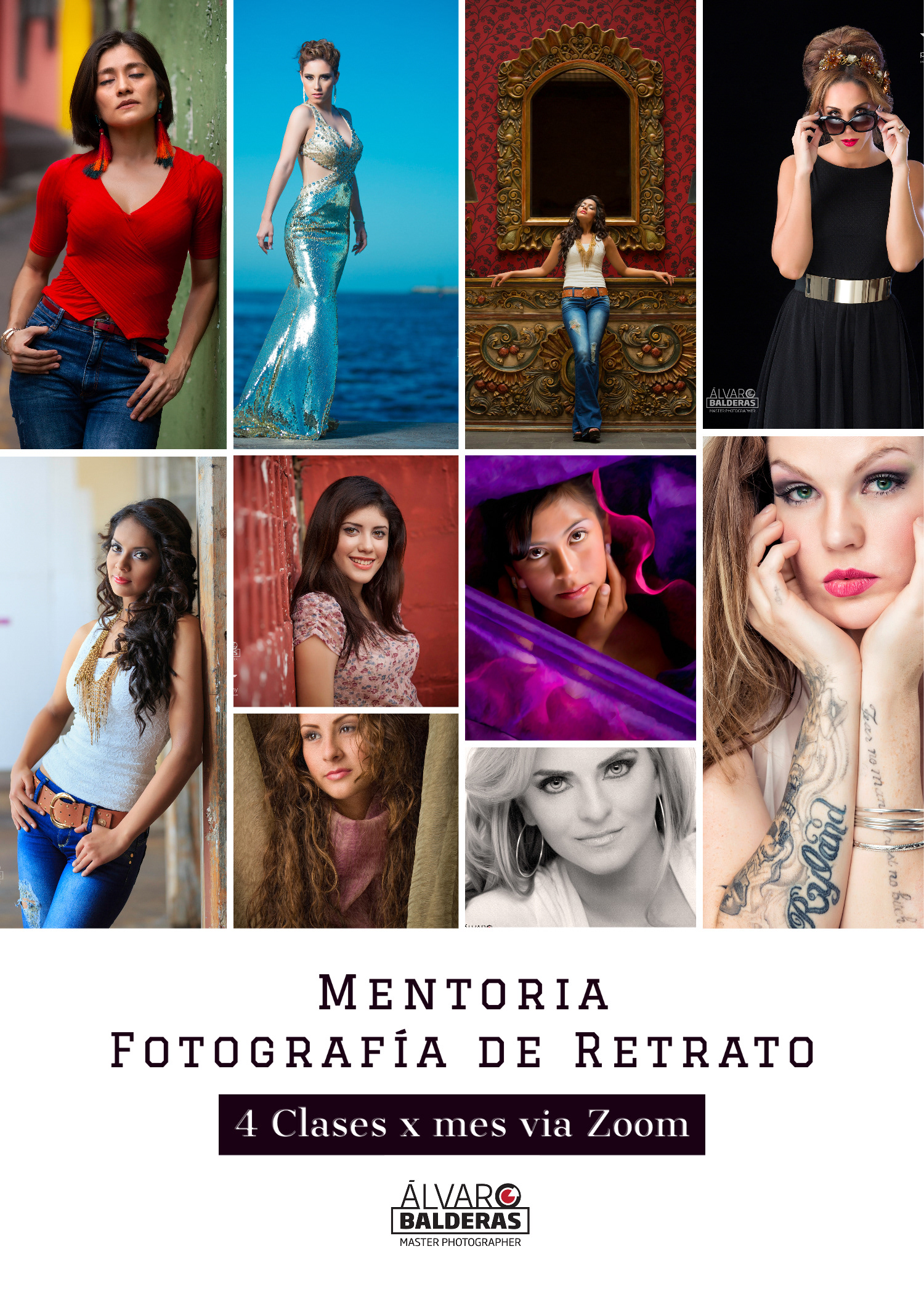 Aprende a Crear Mejores Retratos con esta Mentoria de 6 meses.
