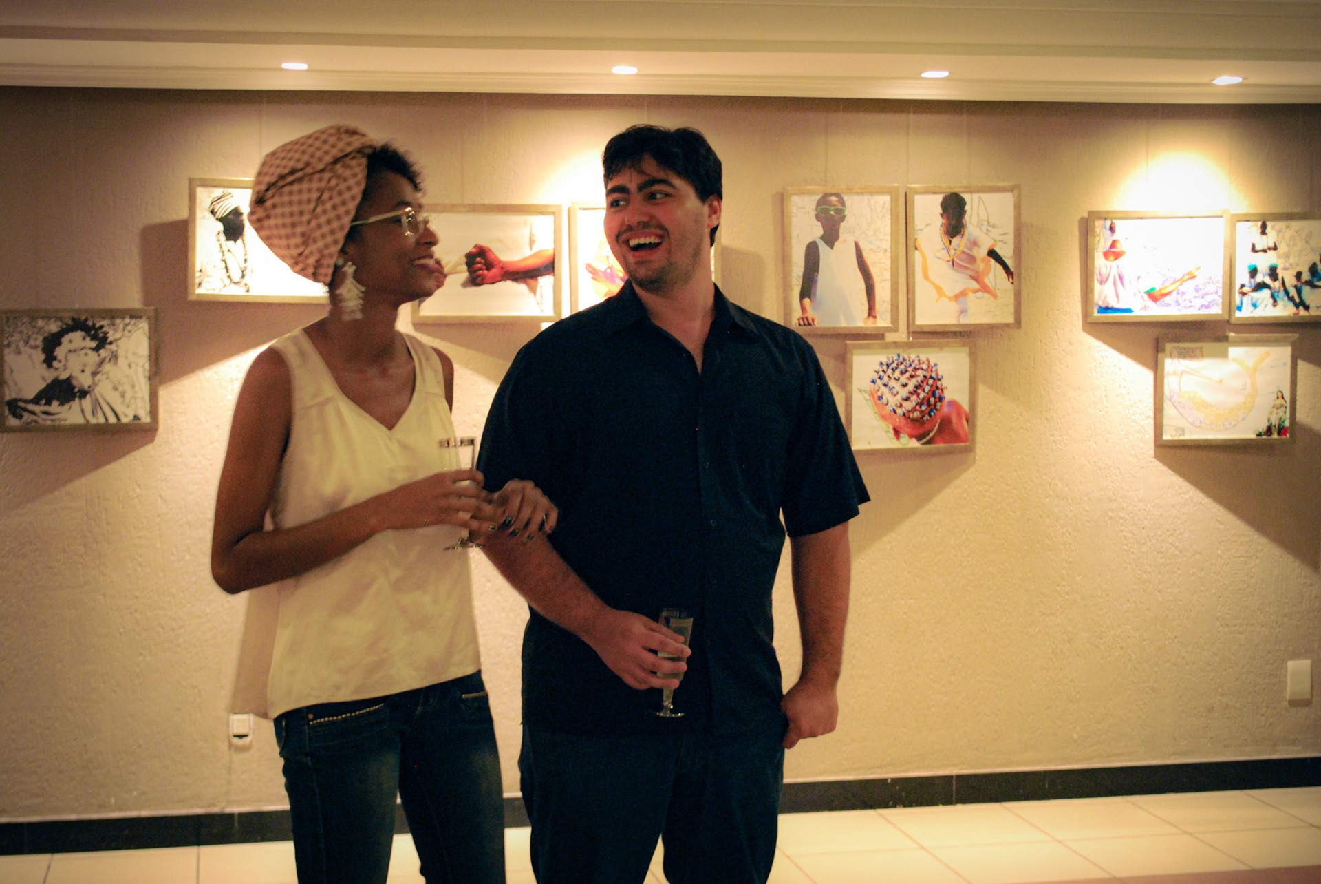 Abertura da exposição Odoyá
