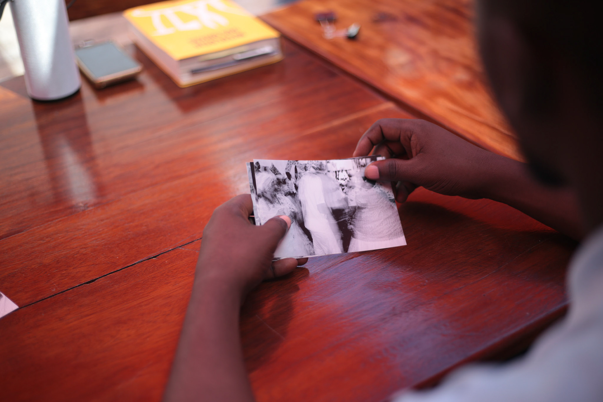 Oficina com estudantes da Escola de Artes Visuais de Maputo