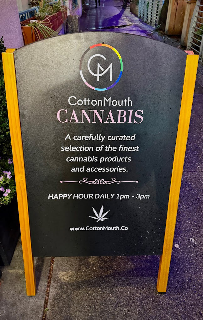 Branded sandwich board