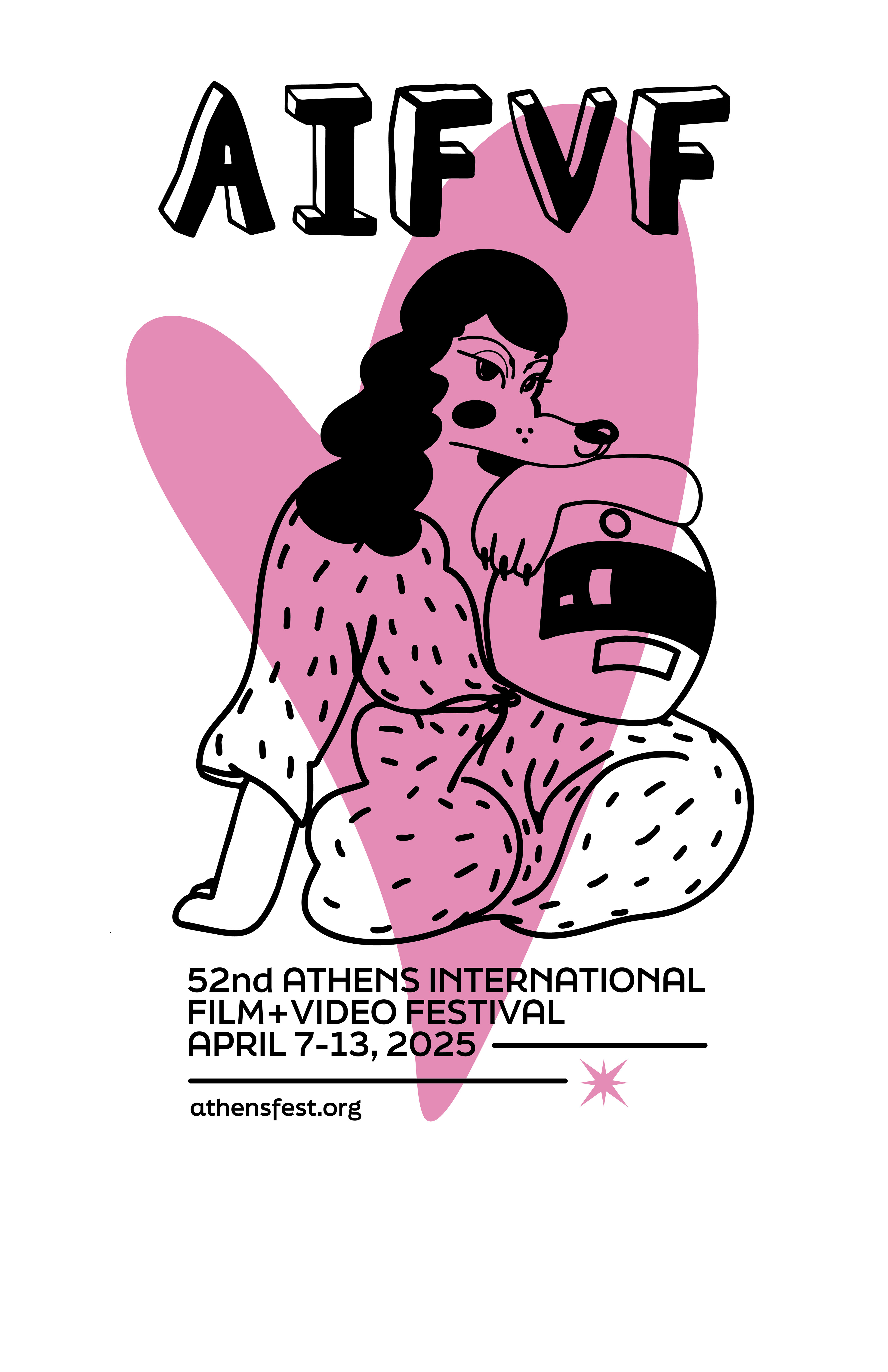 Athens International Film and Video Festiva 53rd Visual Campaign Poster Design 