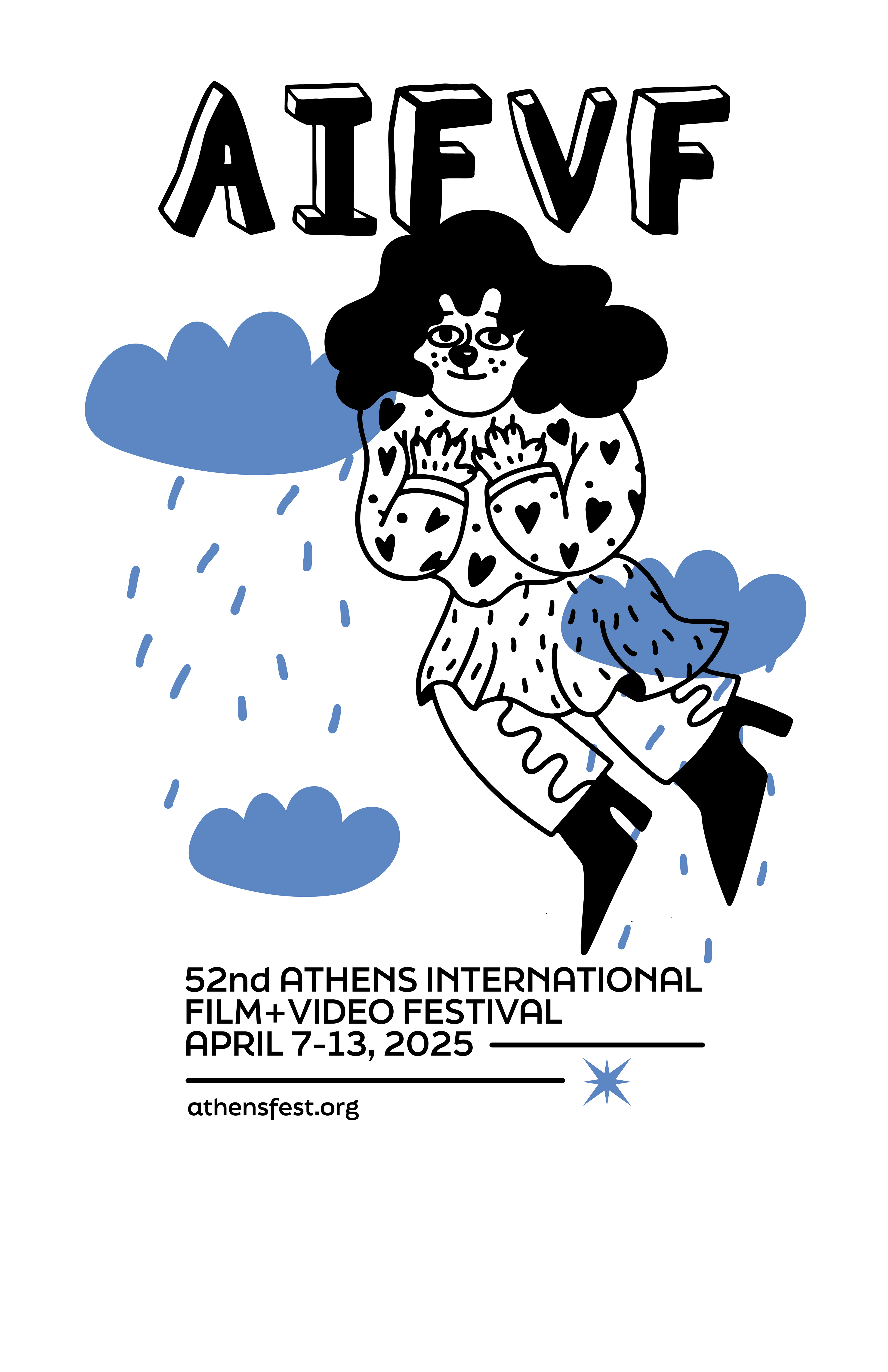 Athens International Film and Video Festiva 53rd Visual Campaign Poster Design 