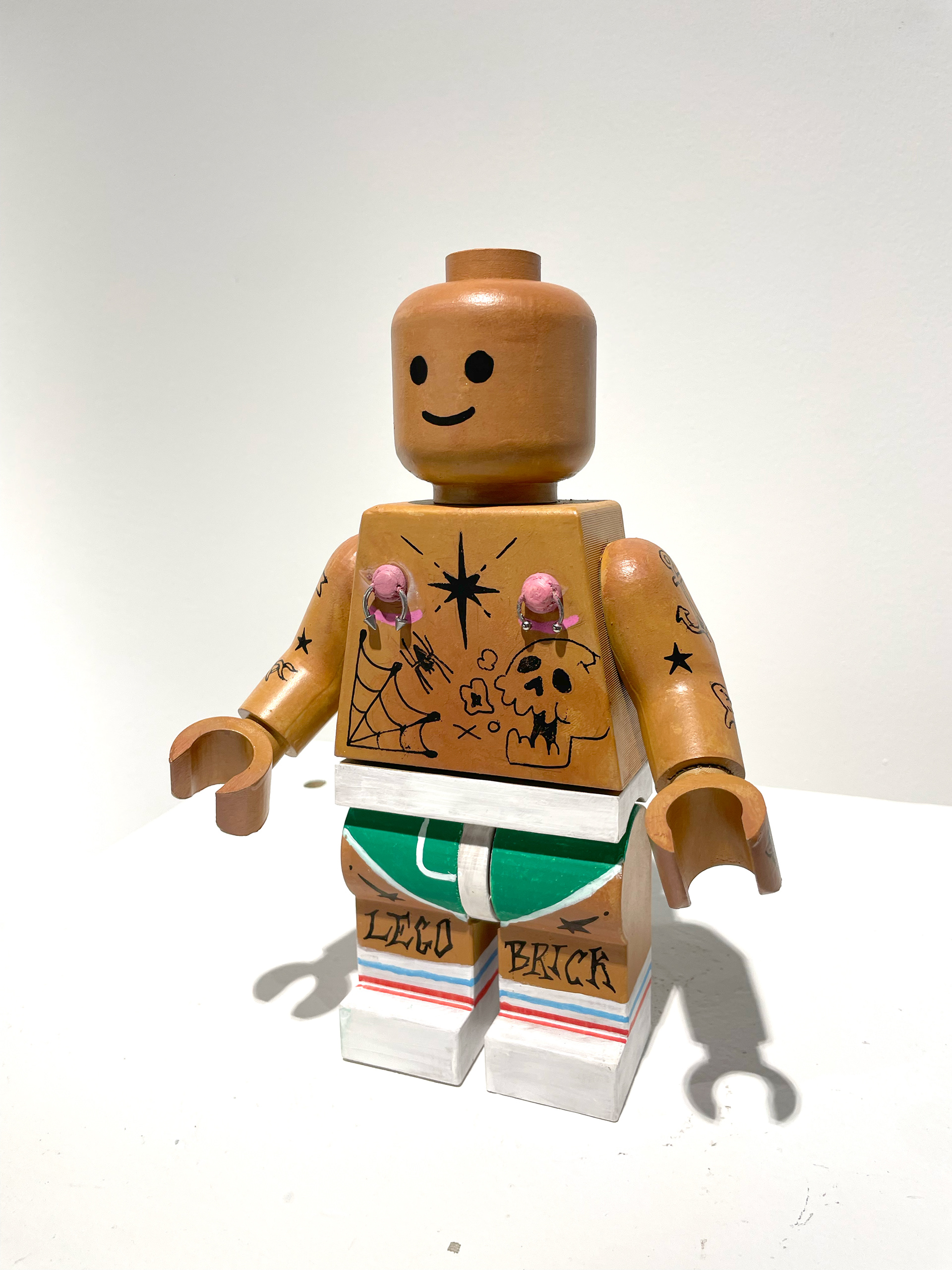 Medium : 3D Print, Acrylic paint