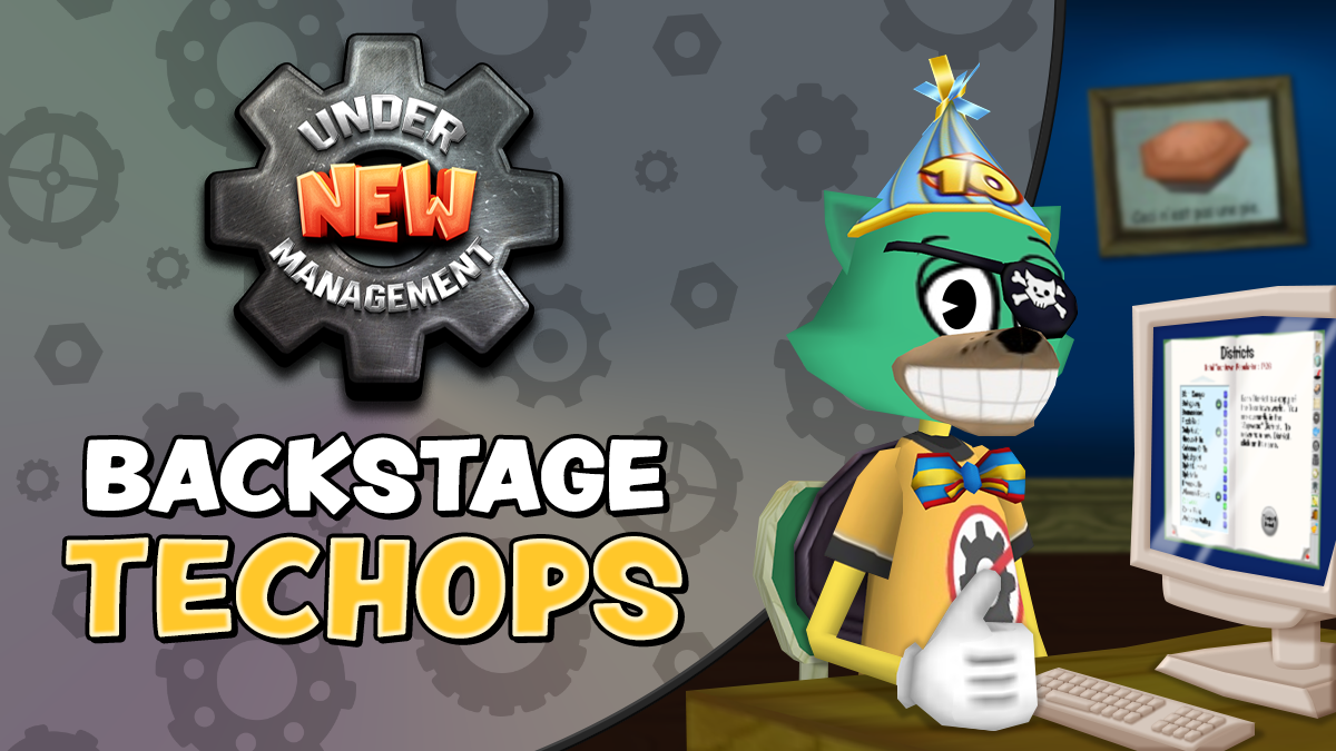 Technical Operations | Backstage Toontown - https://toontownrewritten.com/news/item/892/technical-operations--backstage-toontown
