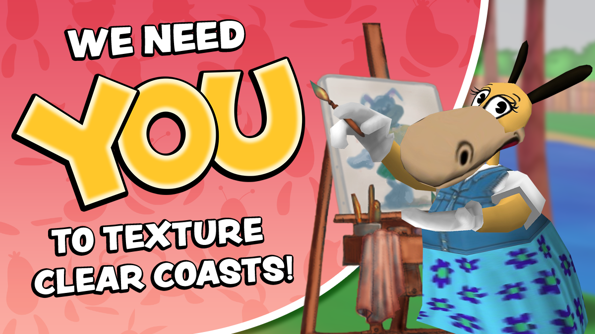 Texture Artist Recruitment Ad - https://x.com/Toontown/status/1760399141765865550