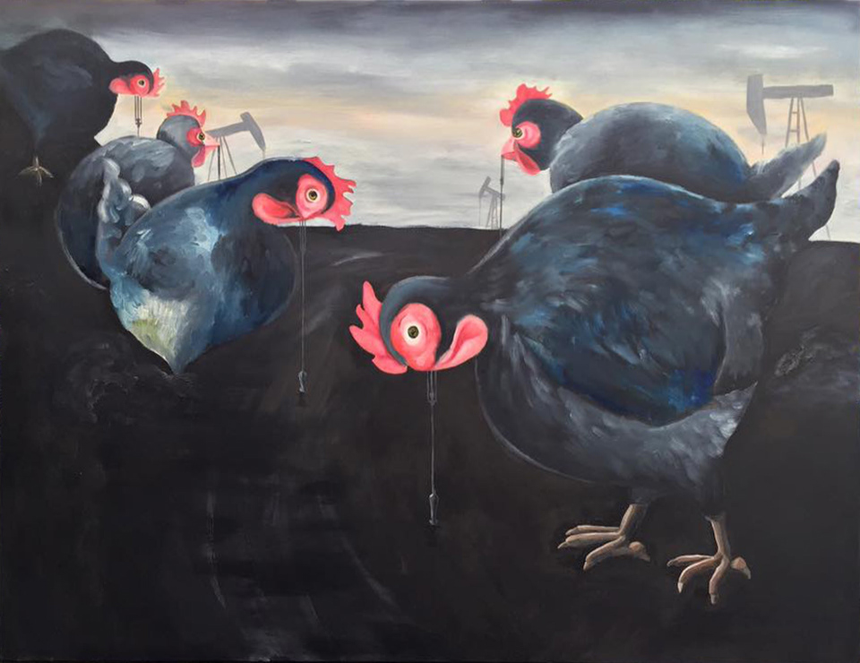 Poules pétrolifères