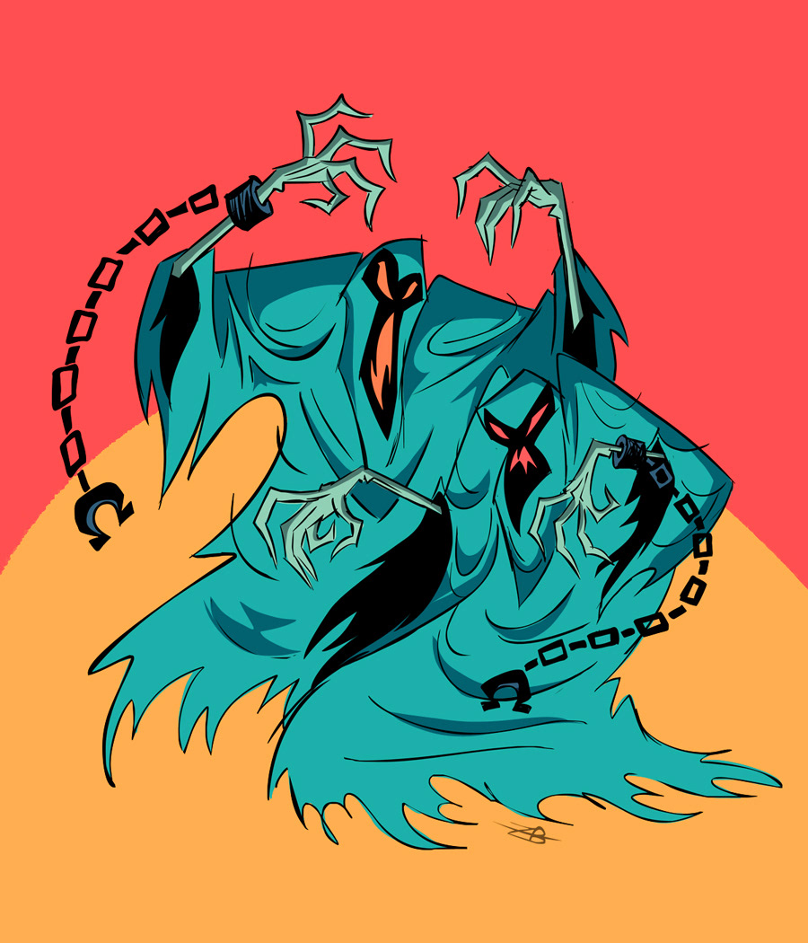 Green Ghosts