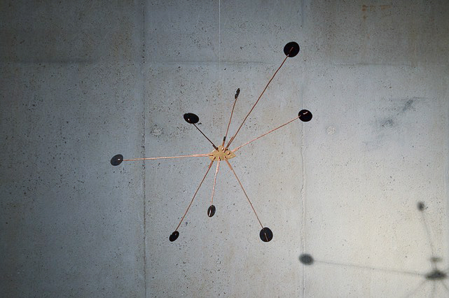 "M_1-8." Bronze, copper, acrylic. 2018