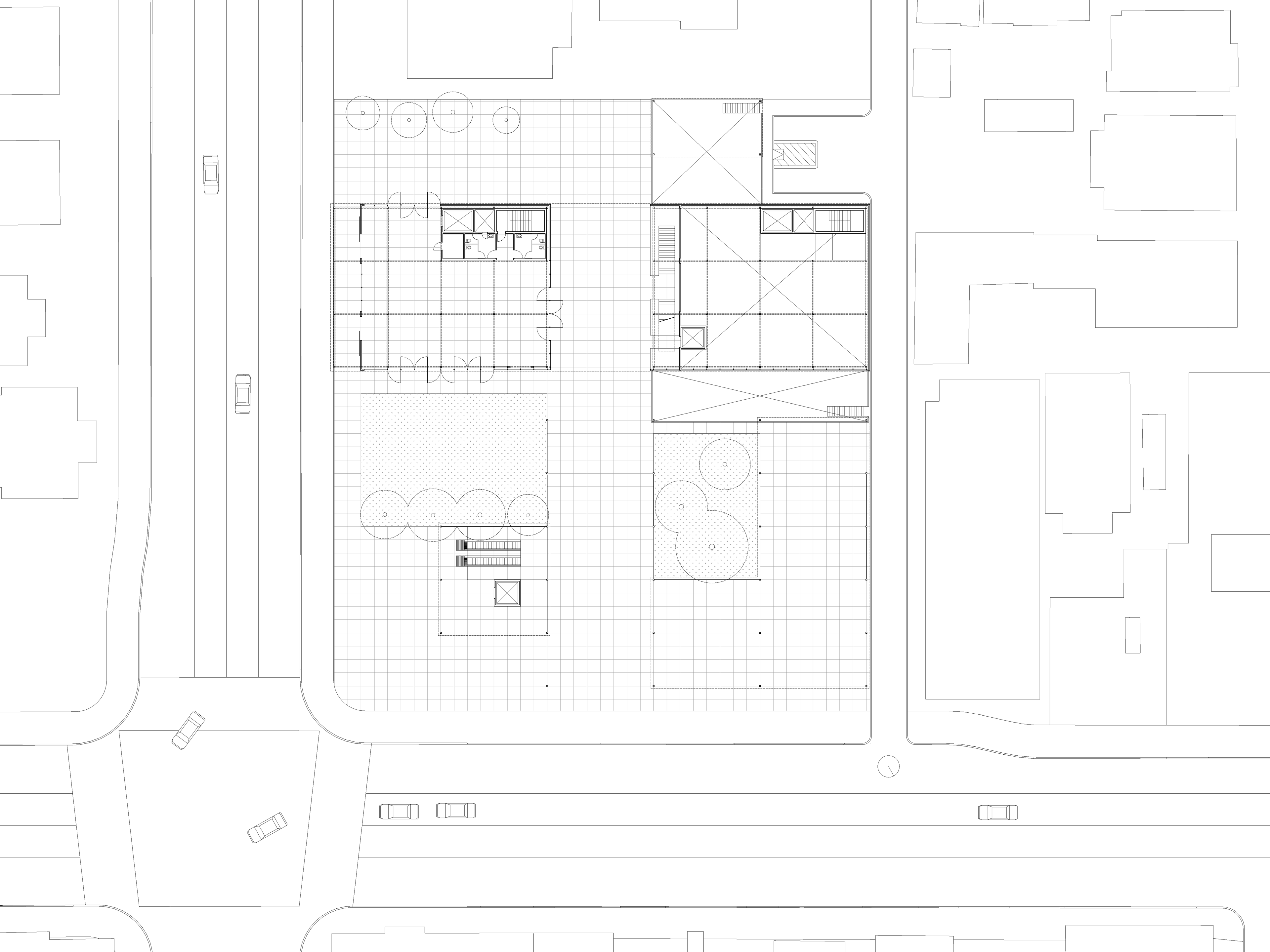 Site Plan 1/16" = 1"