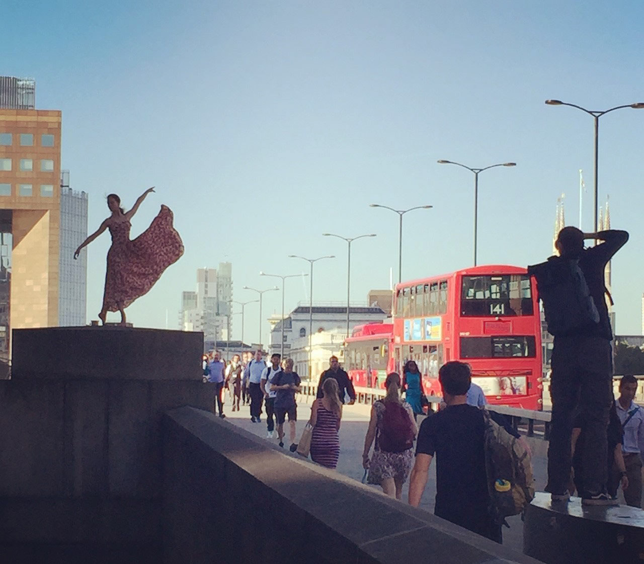 Dancer and photographer