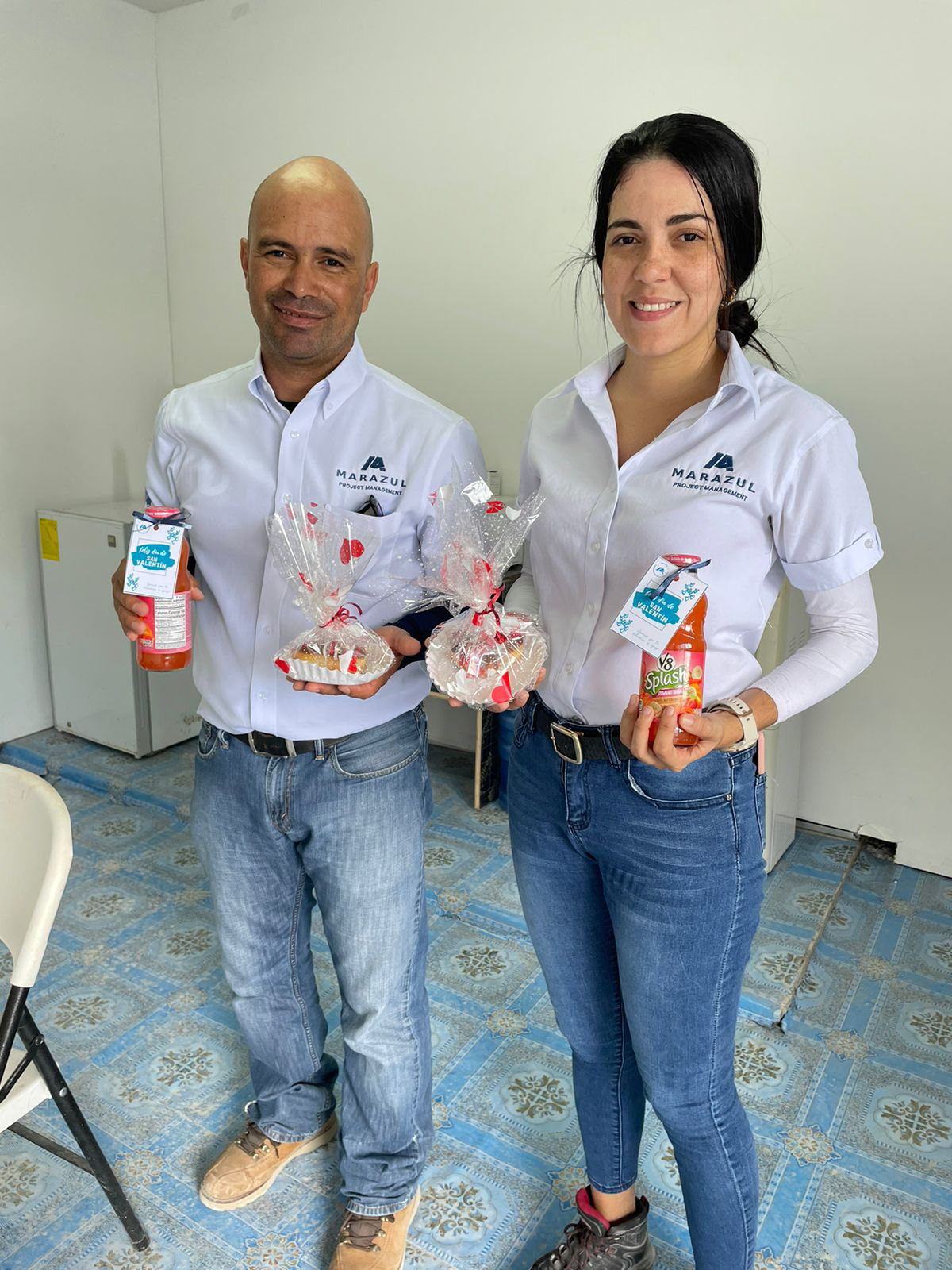 Feliz San Valentin para nuestros compañeros en Santa María Park
