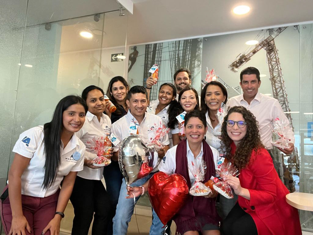 Oficina Central, Grupo Sedes y Bocas Bali celebran San Valentin