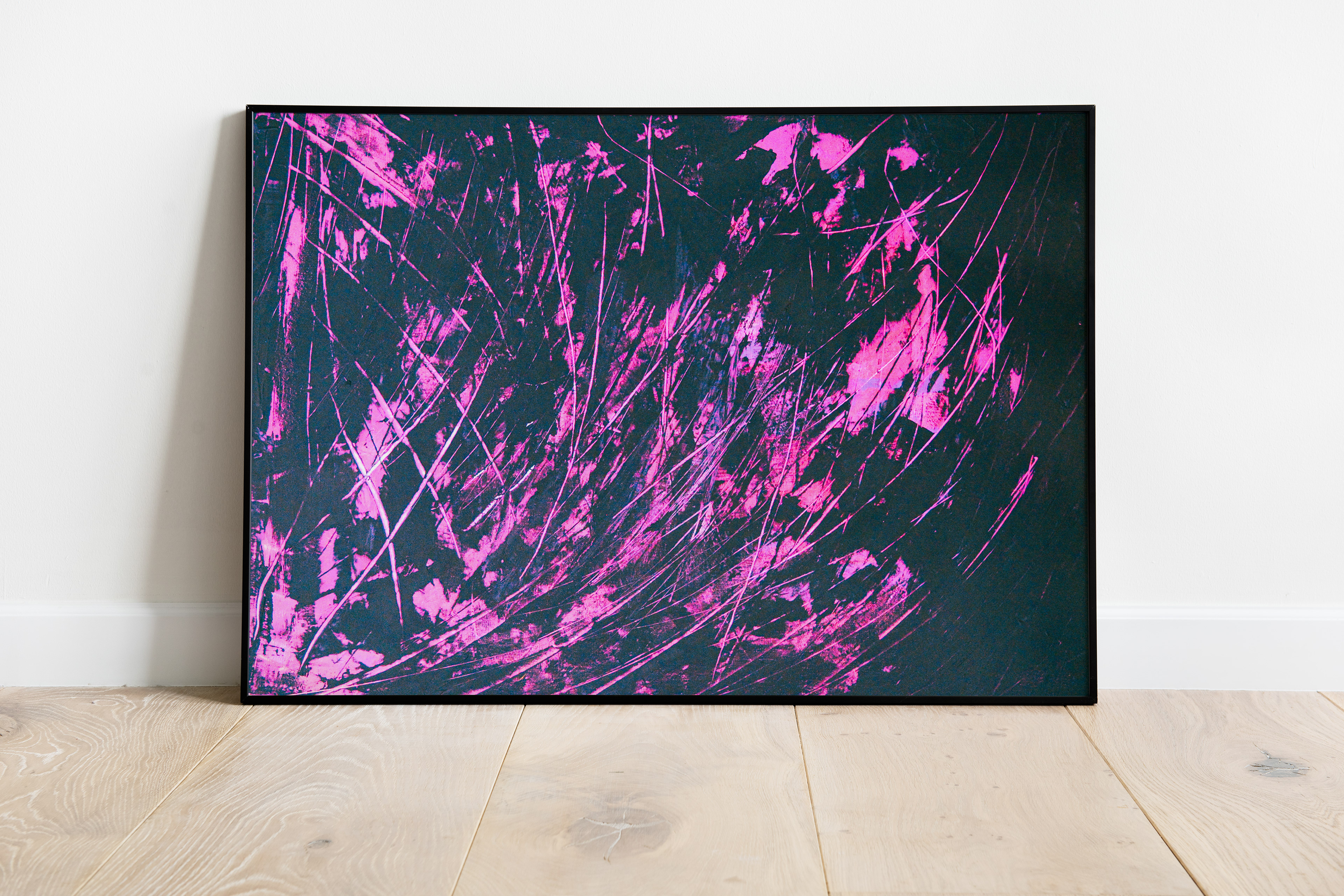 SOLITUDE - Acrylic and Pigments and Canvas - 50cmx70cm - Available