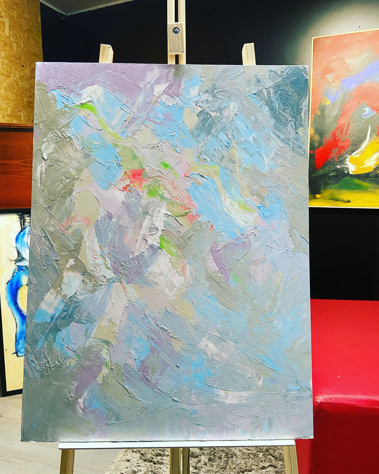 SKY FITS HEAVEN - Mixed media on Canvas - 80cmx60cm - SOLD