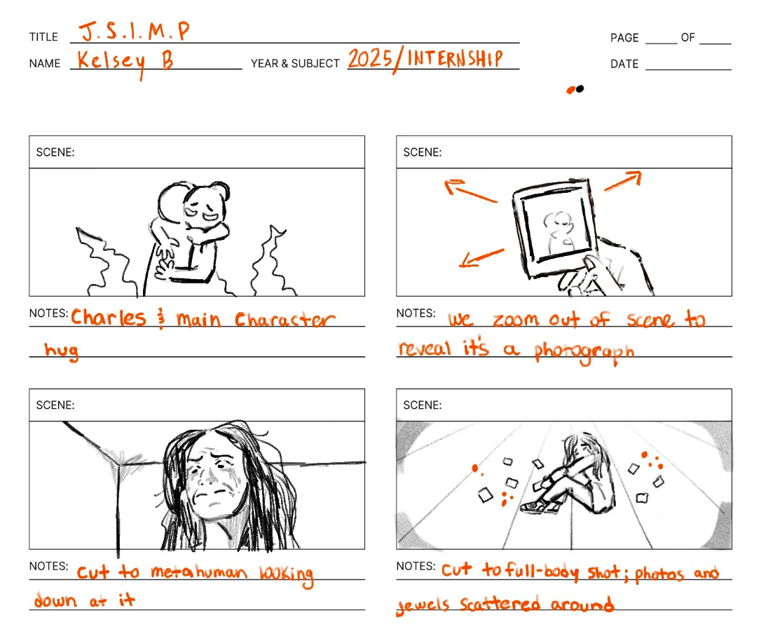 White Snake Projects Storyboard Snippet 1/2