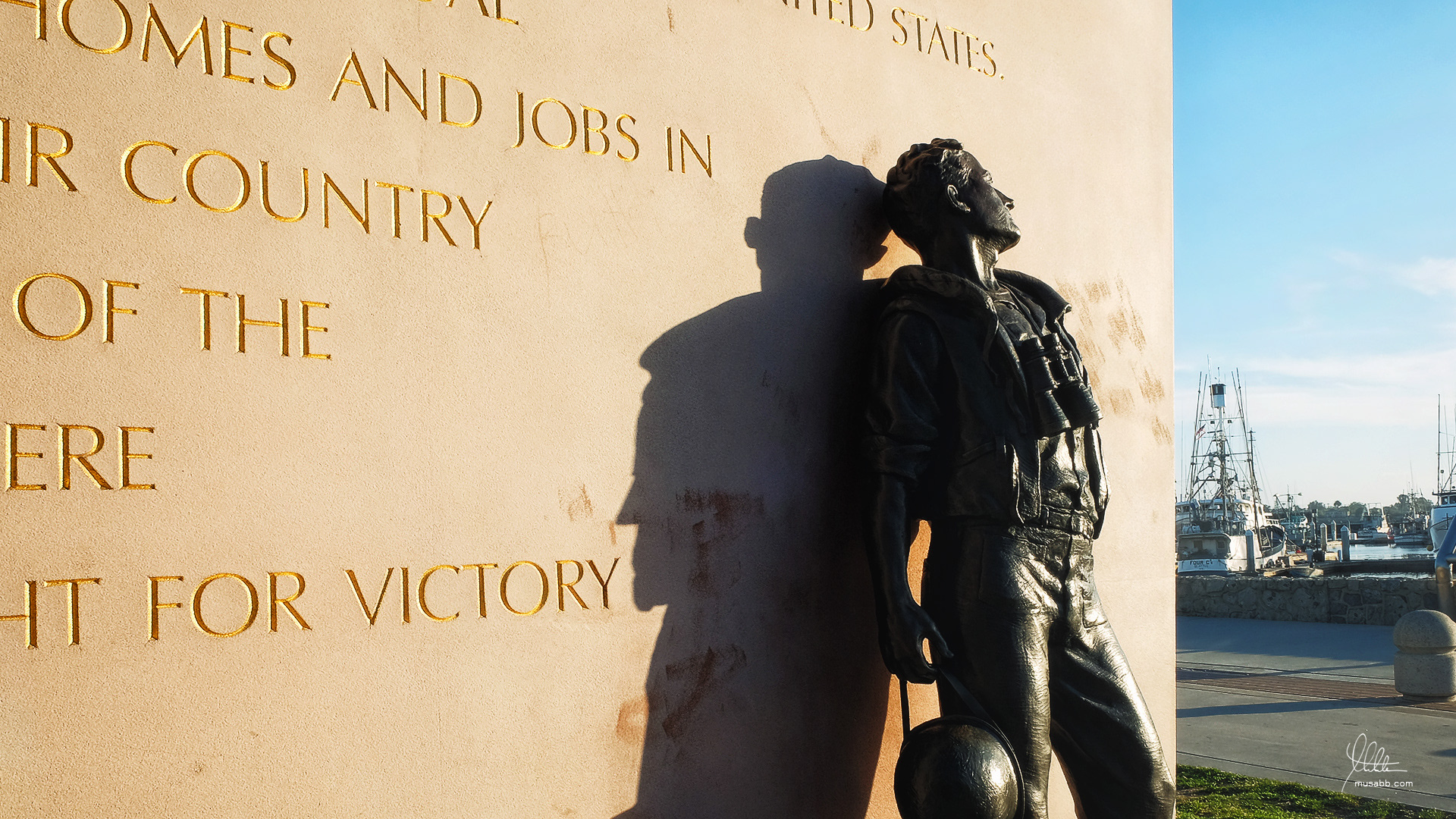 Uss San Diego Statue