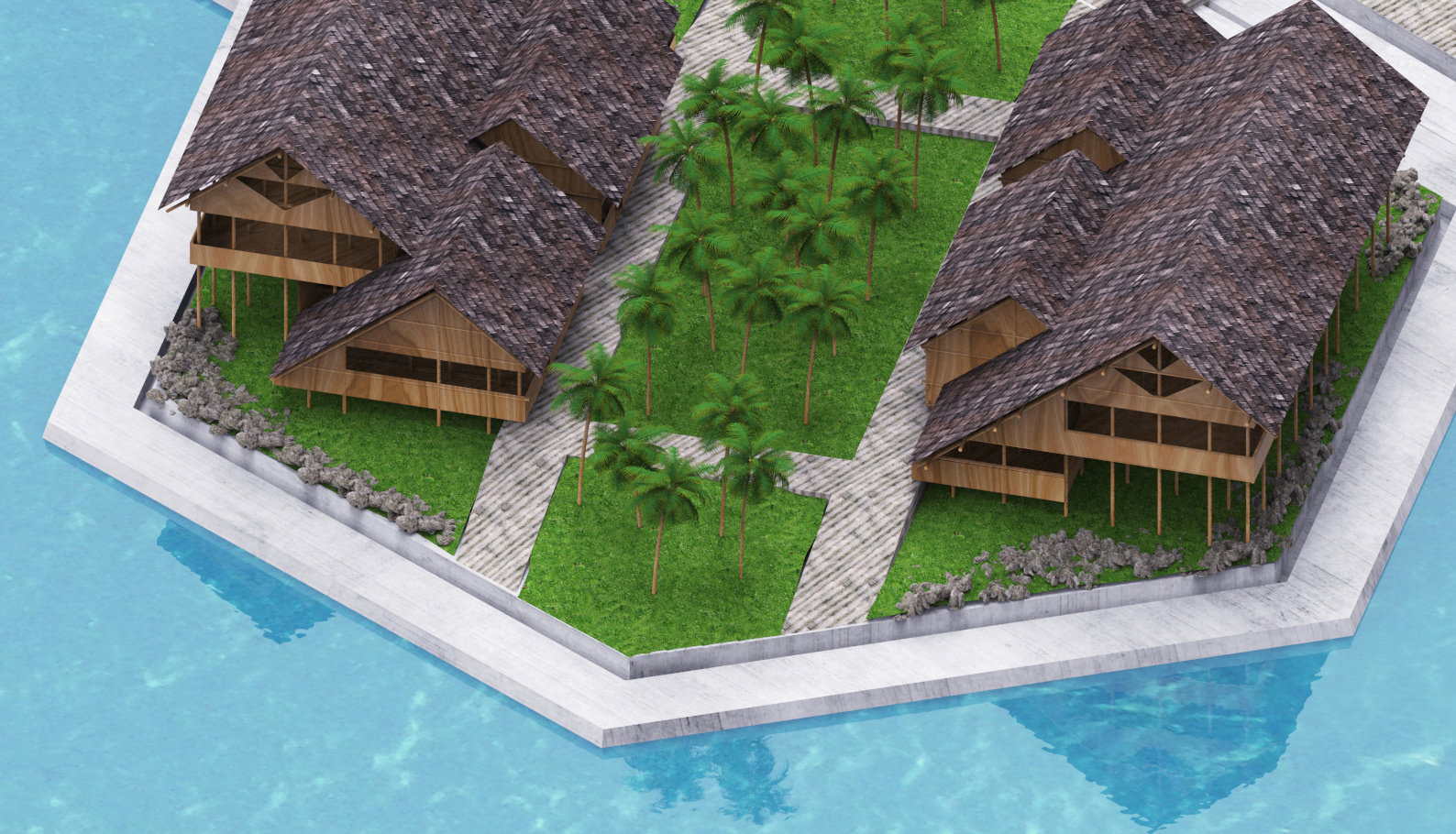 Musab Badahdah - Kiribati Floating Houses