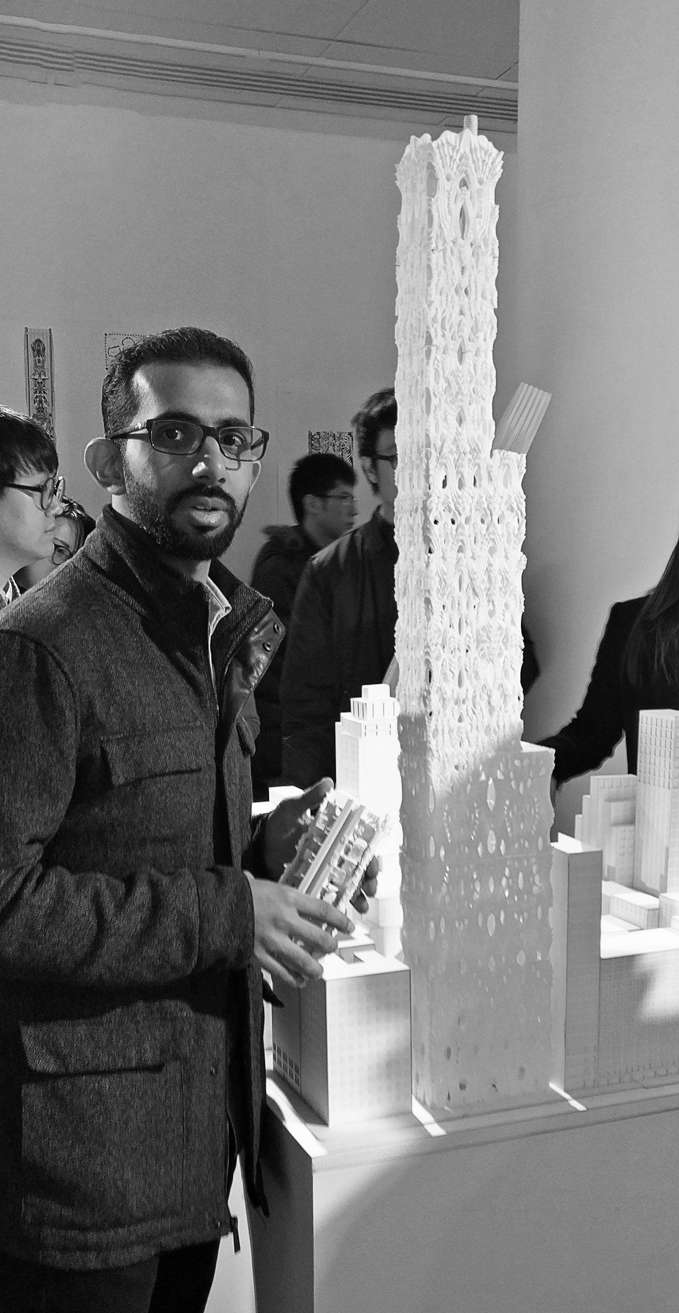 3D printed scale model