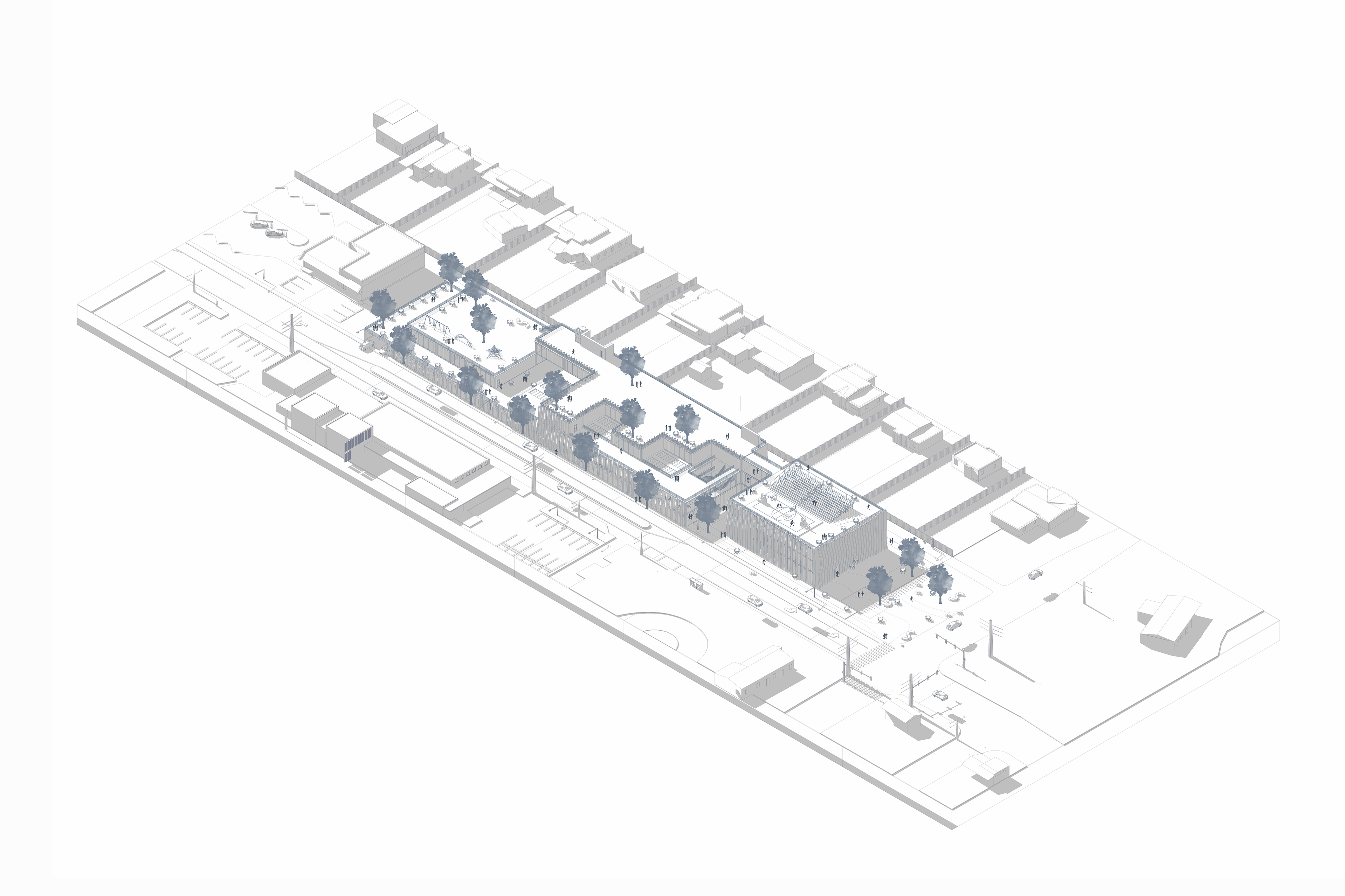 FULL SITE AXONOMETRIC