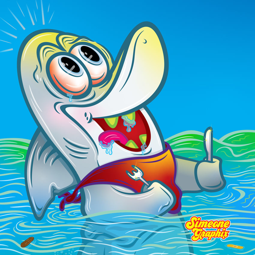 simeone graphix munchies skateboard deck detail 2