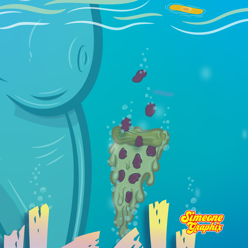 simeone graphix munchies skateboard deck detail 5