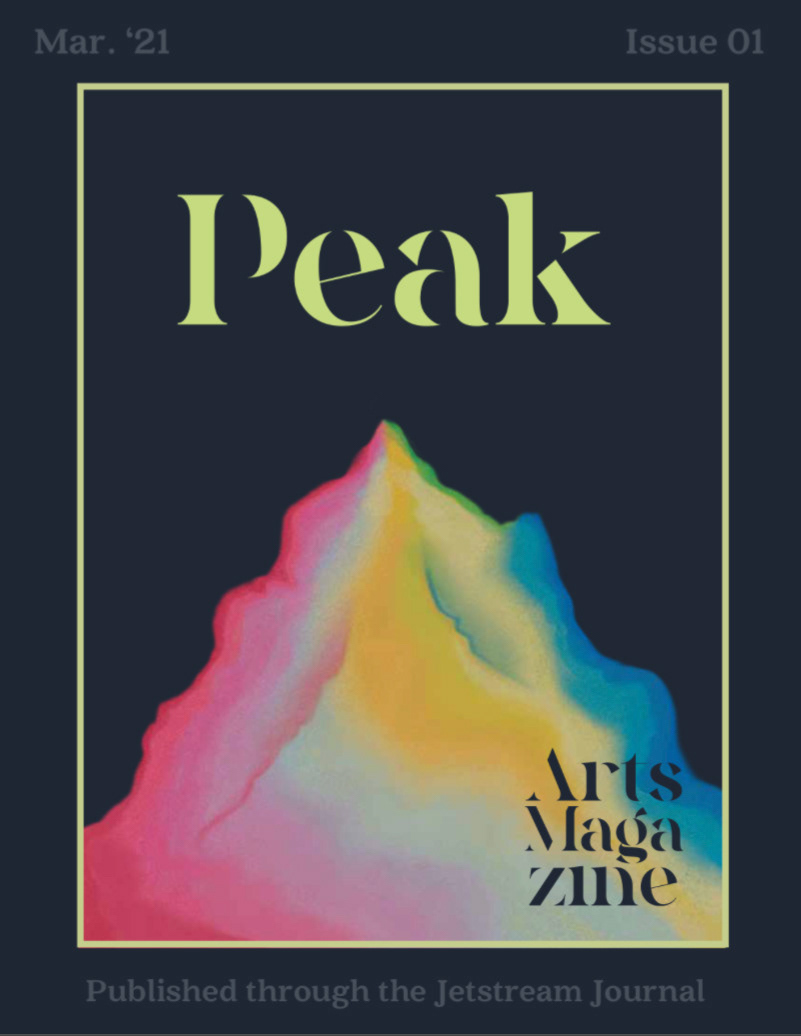 "Peak Arts Magazine, Issue 1" Cover