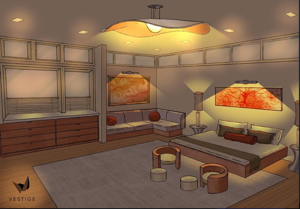 Interior Bedroom Mockup