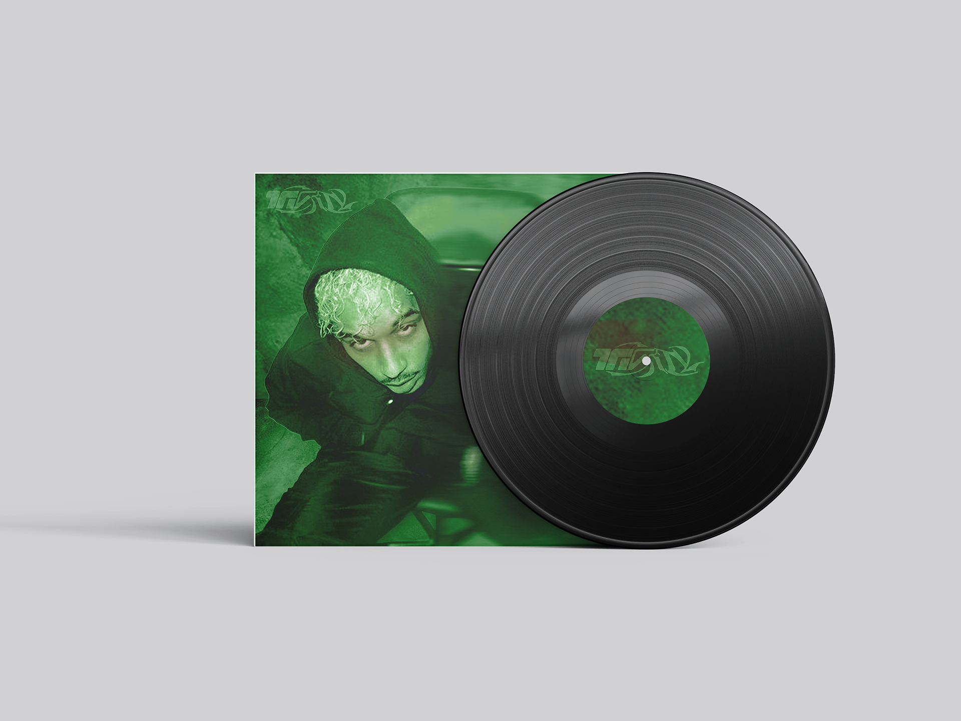 Mockup sur vinyle