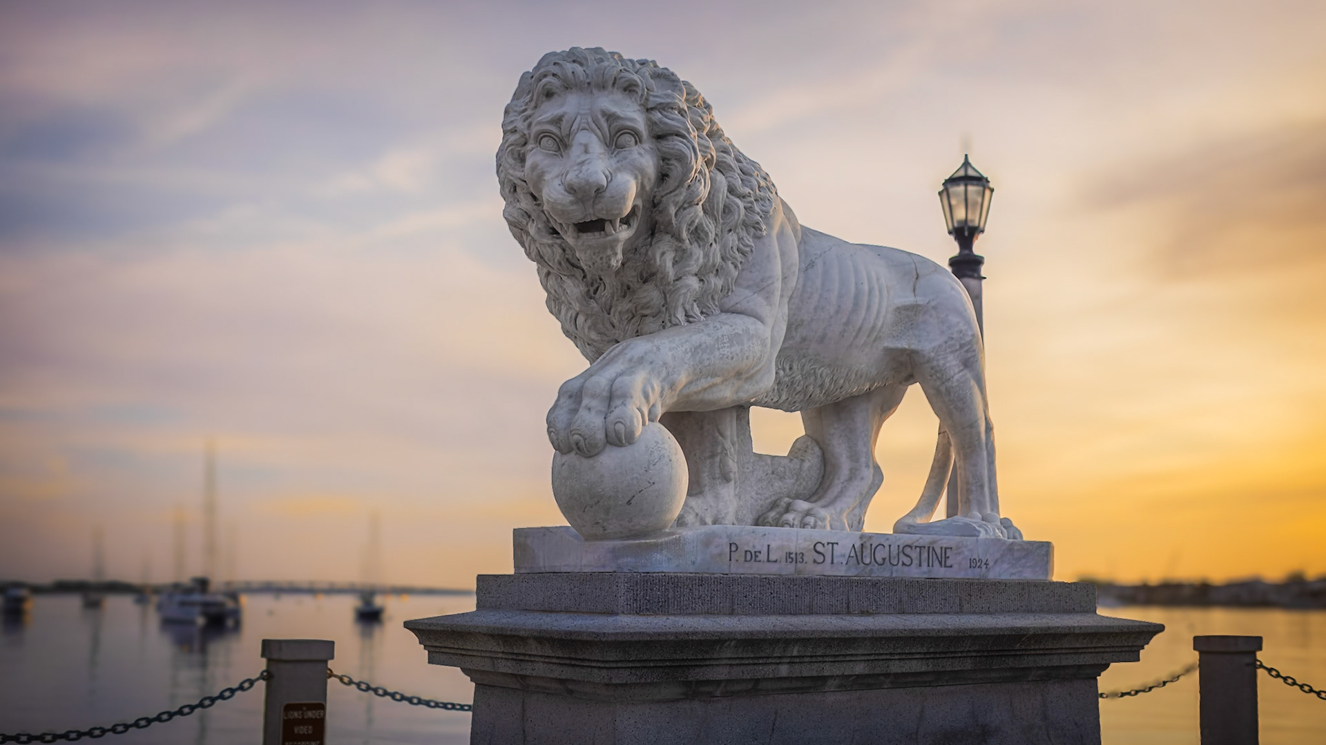 Guardian of the Bridge of Lions St Augustine Florida Firm