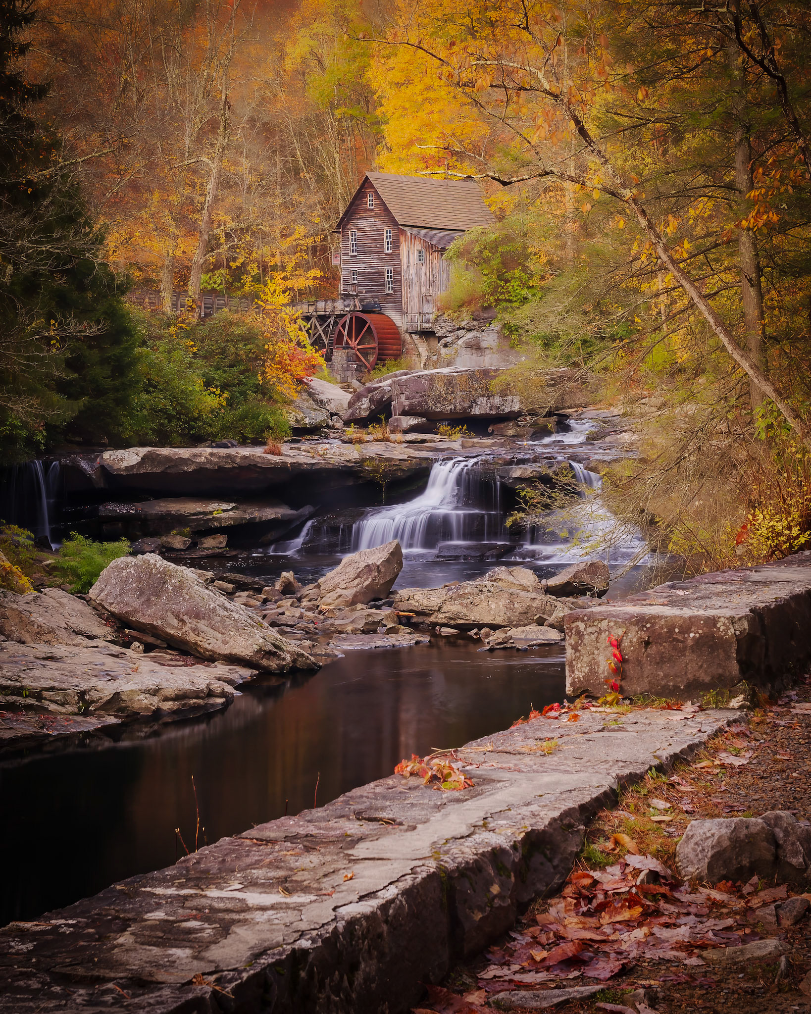 The most photographed location in the state of West Virginia.