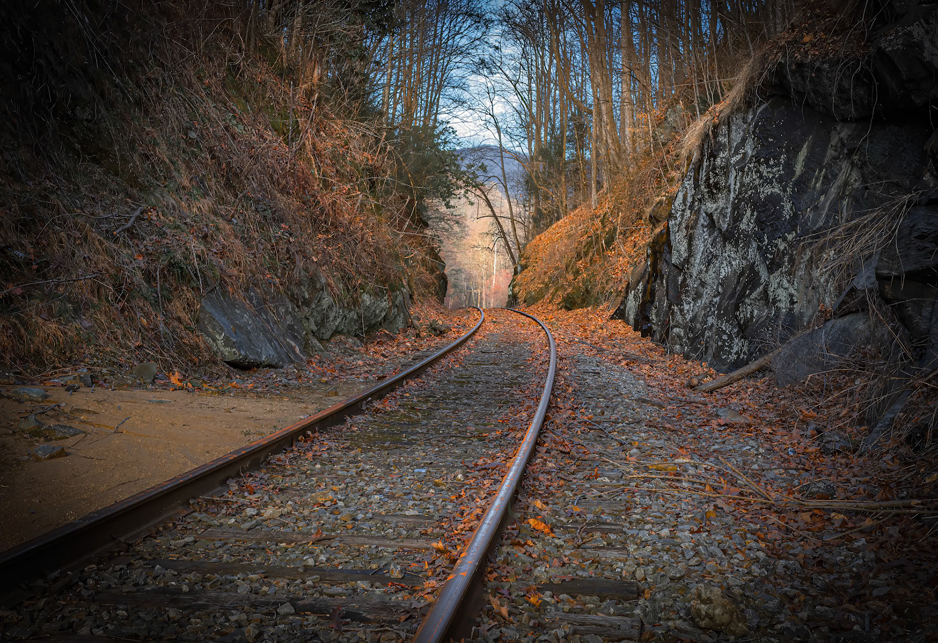 Quiet spot outside Sylva, North Carolina