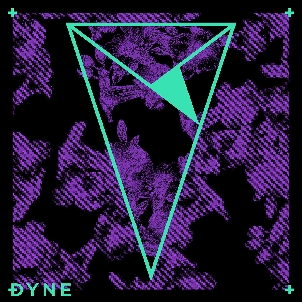PIXELATED DYNE GOLDEN TRIANGLE GRAPHIC