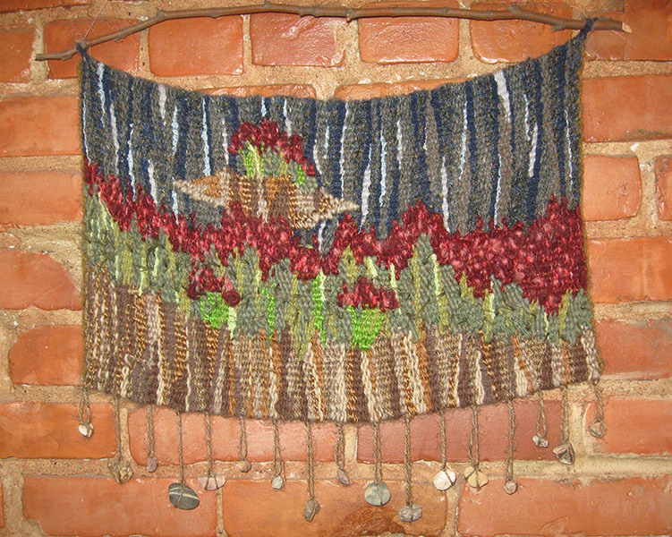 ISLAND with ROCK TASSELS