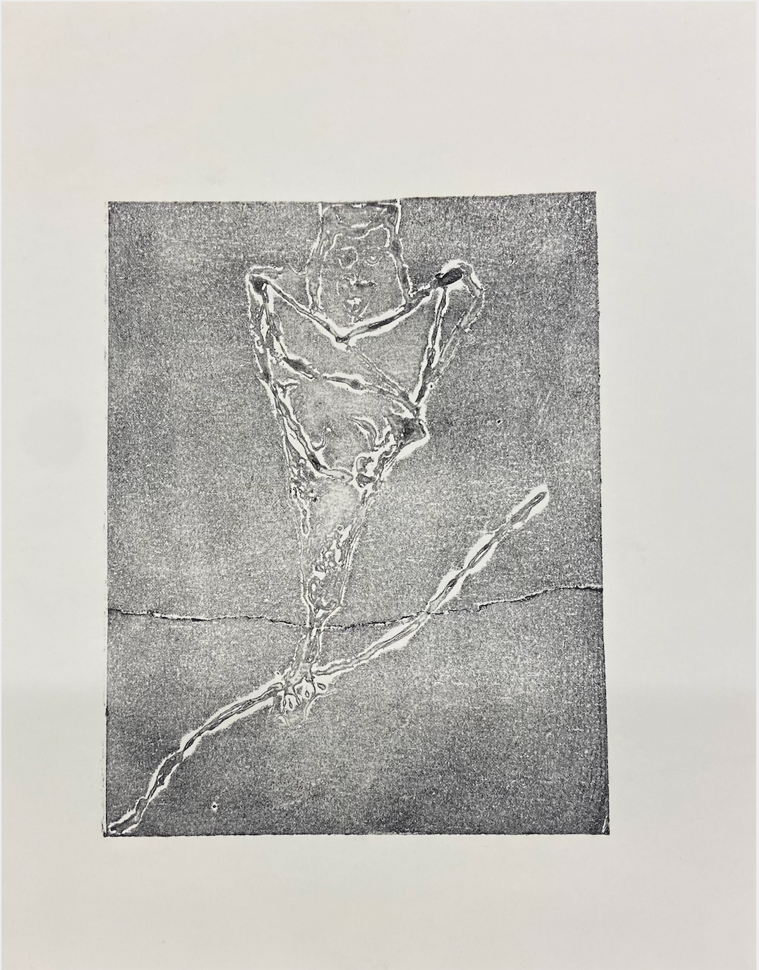 Bat (2023) Diepdruk print, oplage 2/3