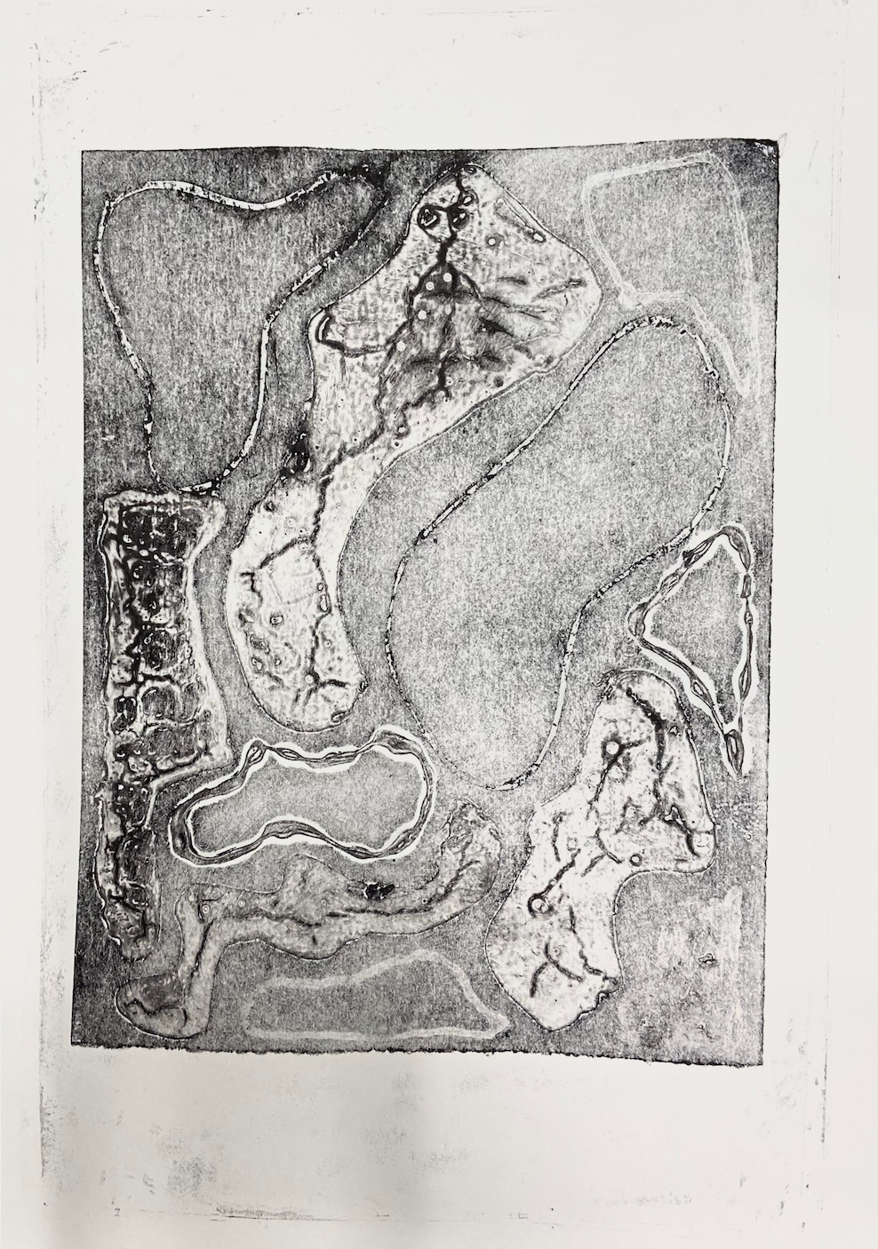 Germs (2023), Diepdruk print, oplage 1/2