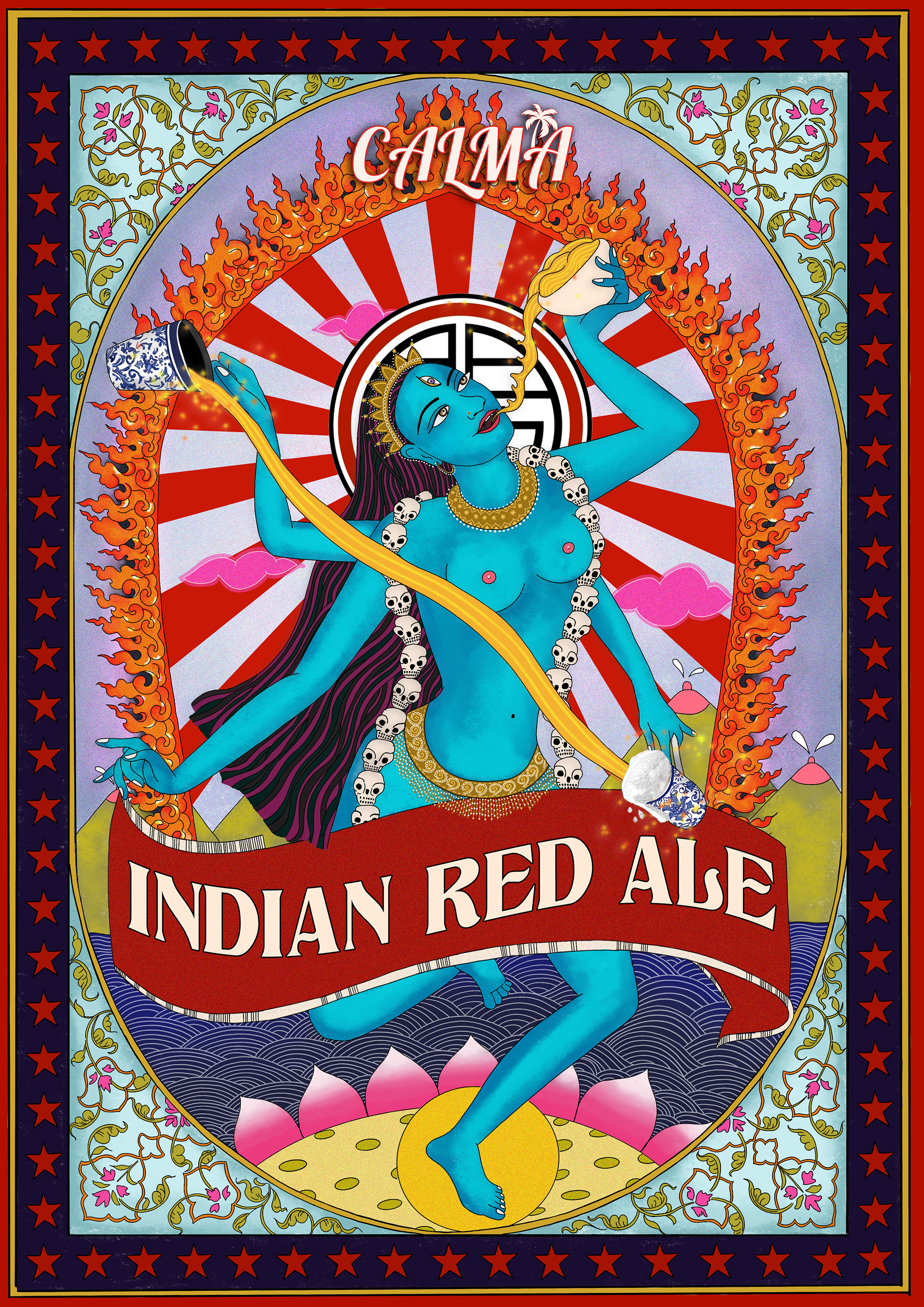 Beer label artwork